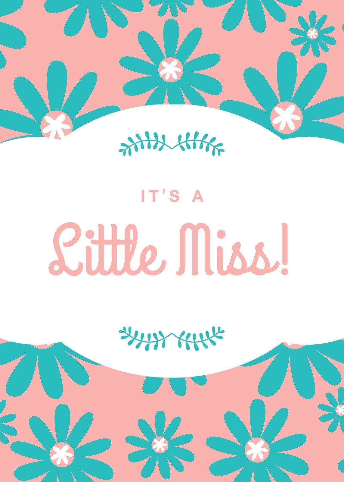 1143x1600 Free, printable gender reveal announcement templates