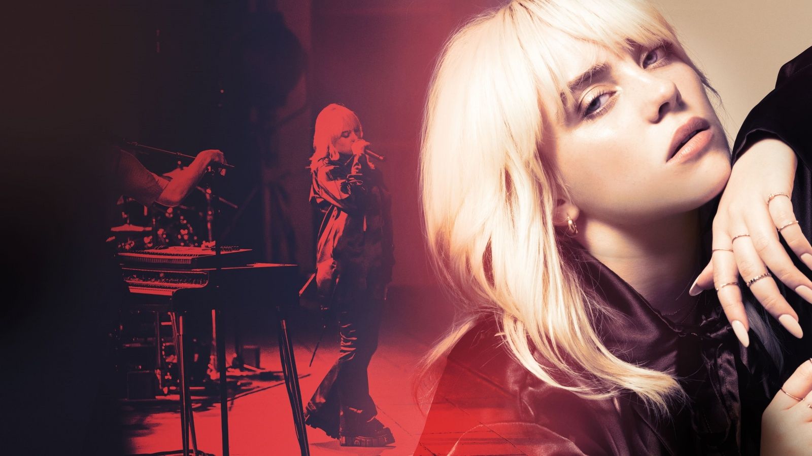 1600x900 Billie Eilish Wallpaper 4K, Live concert, Happier Than Ever