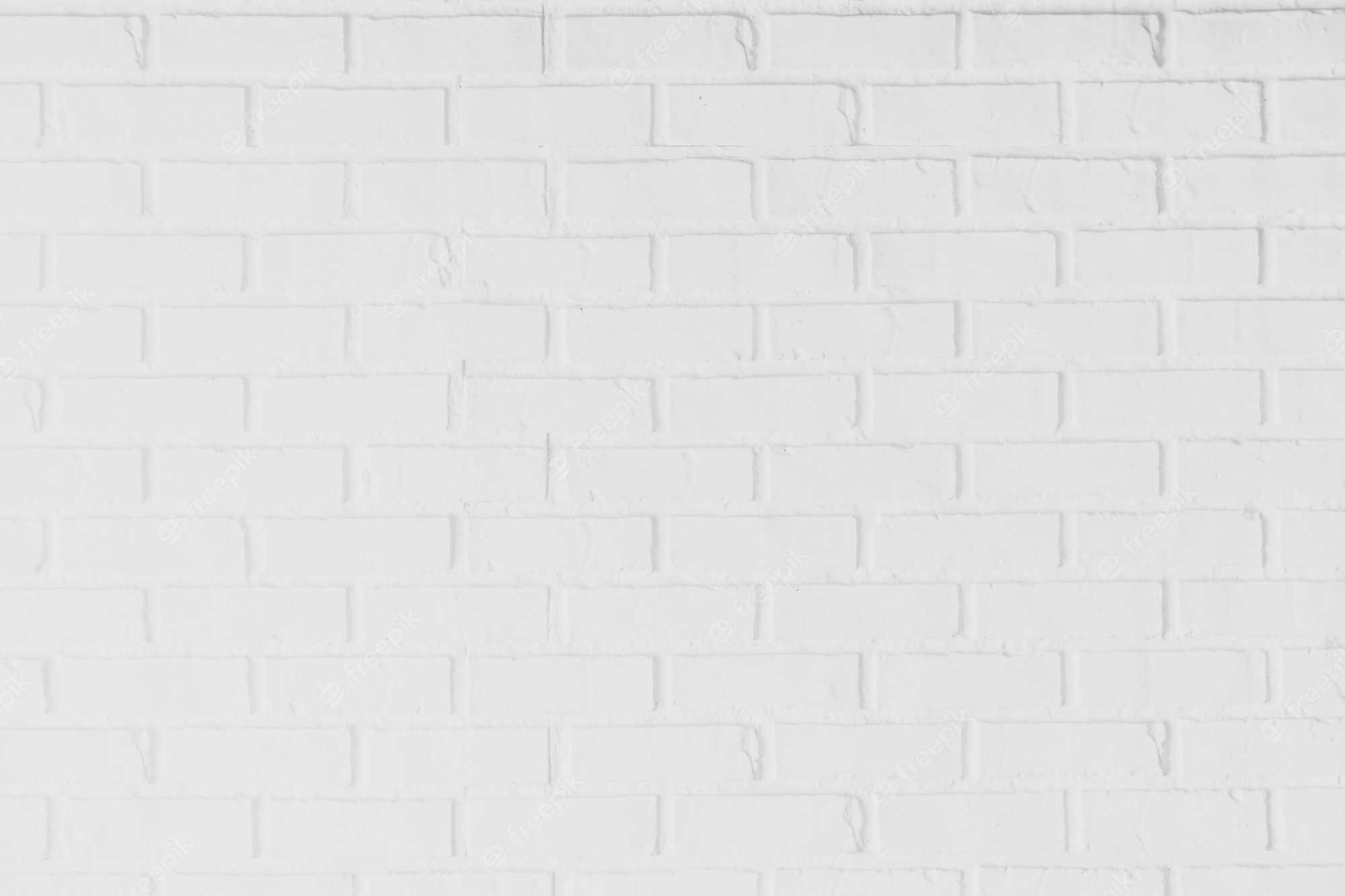 2000x1333 White Brick Wall Image