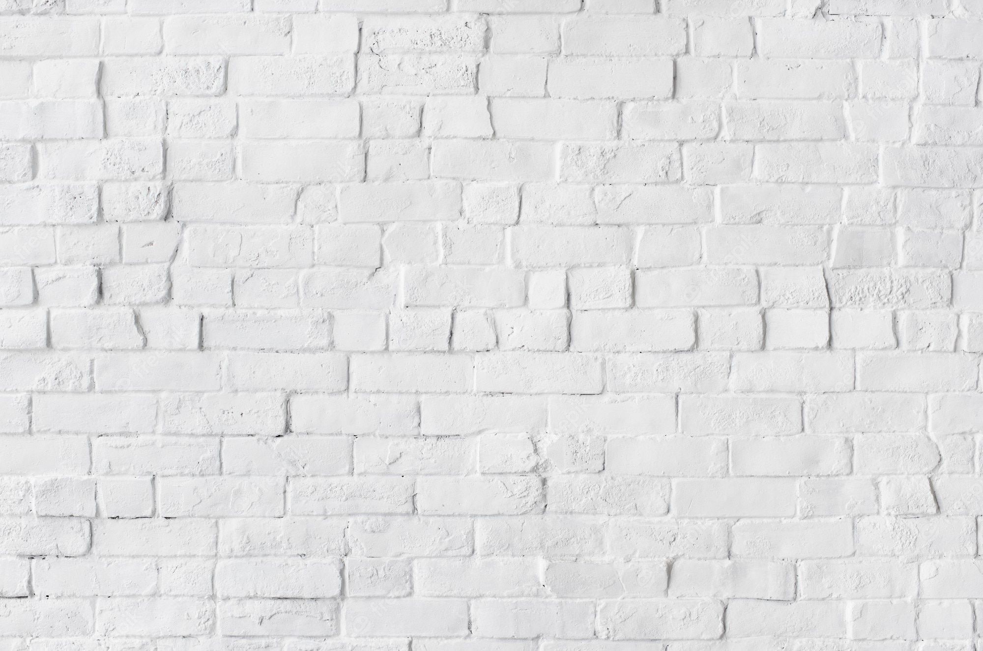 2000x1324 White Brick Wall Image