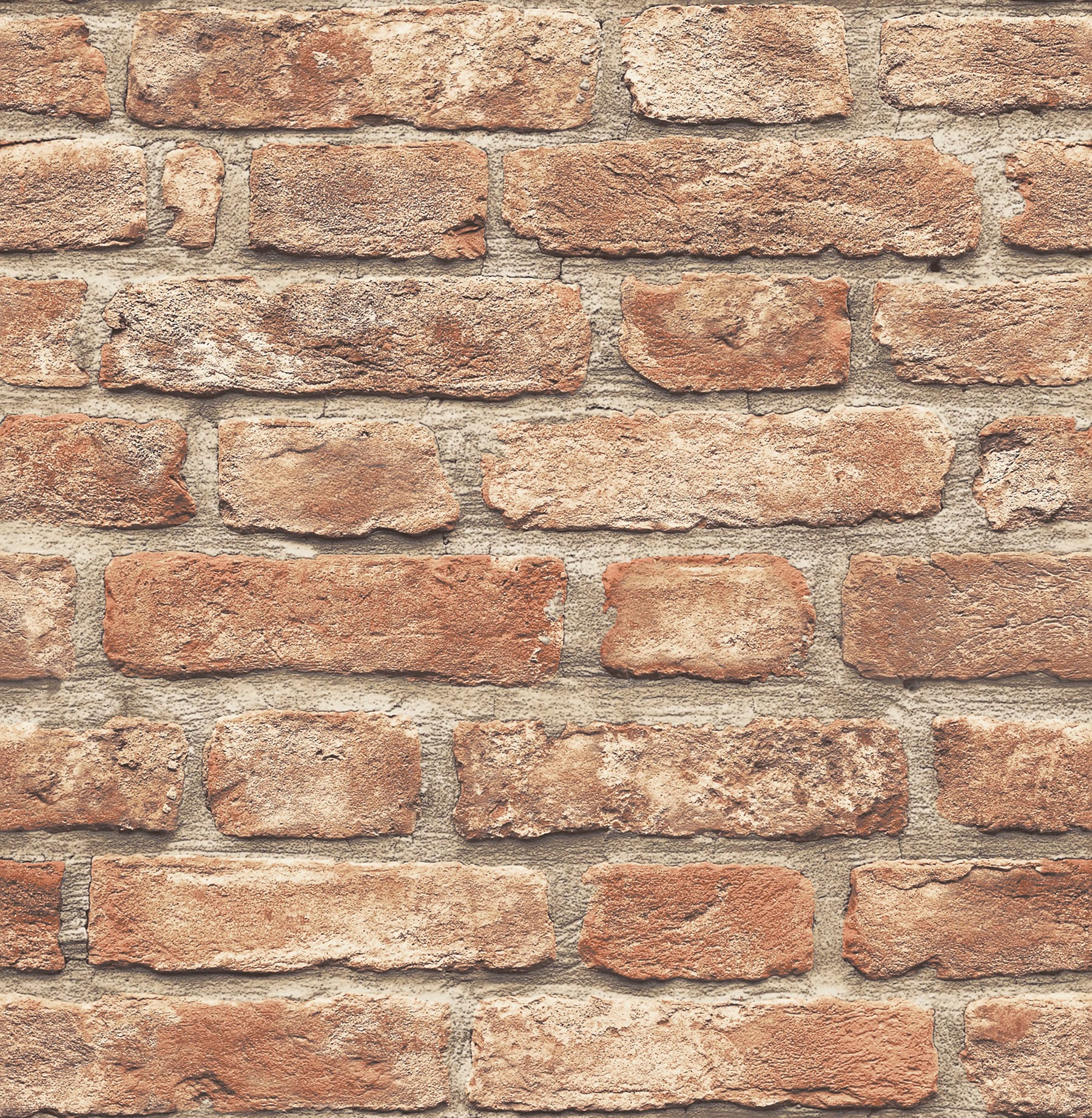 1800x1844 Scott Living 30.75 Sq Ft Red Vinyl Brick Self Adhesive Peel And Stick Wallpaper In The Wallpaper Department At