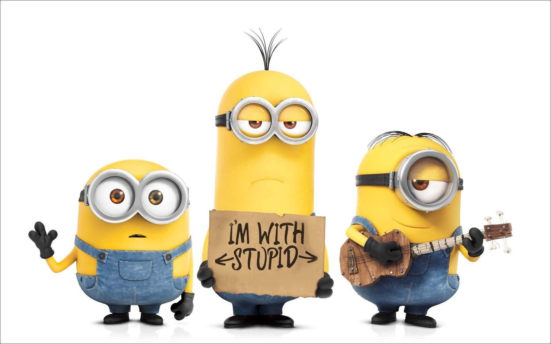1920x1200 Download 3 Best Friends From Minions Wallpaper