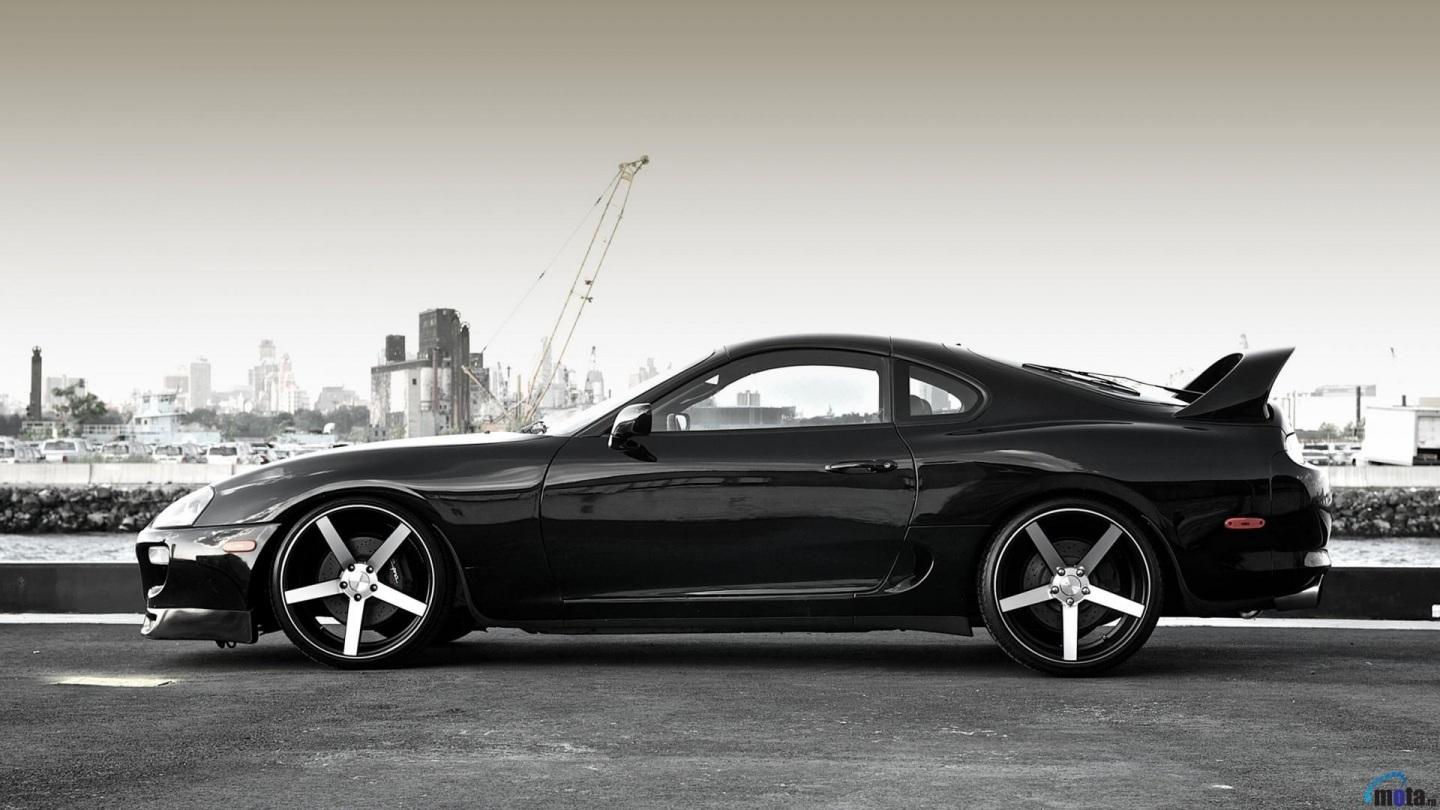 1440x810 Toyota Supra Black Sport Car Wallpaper Cars. Imágenes españoles