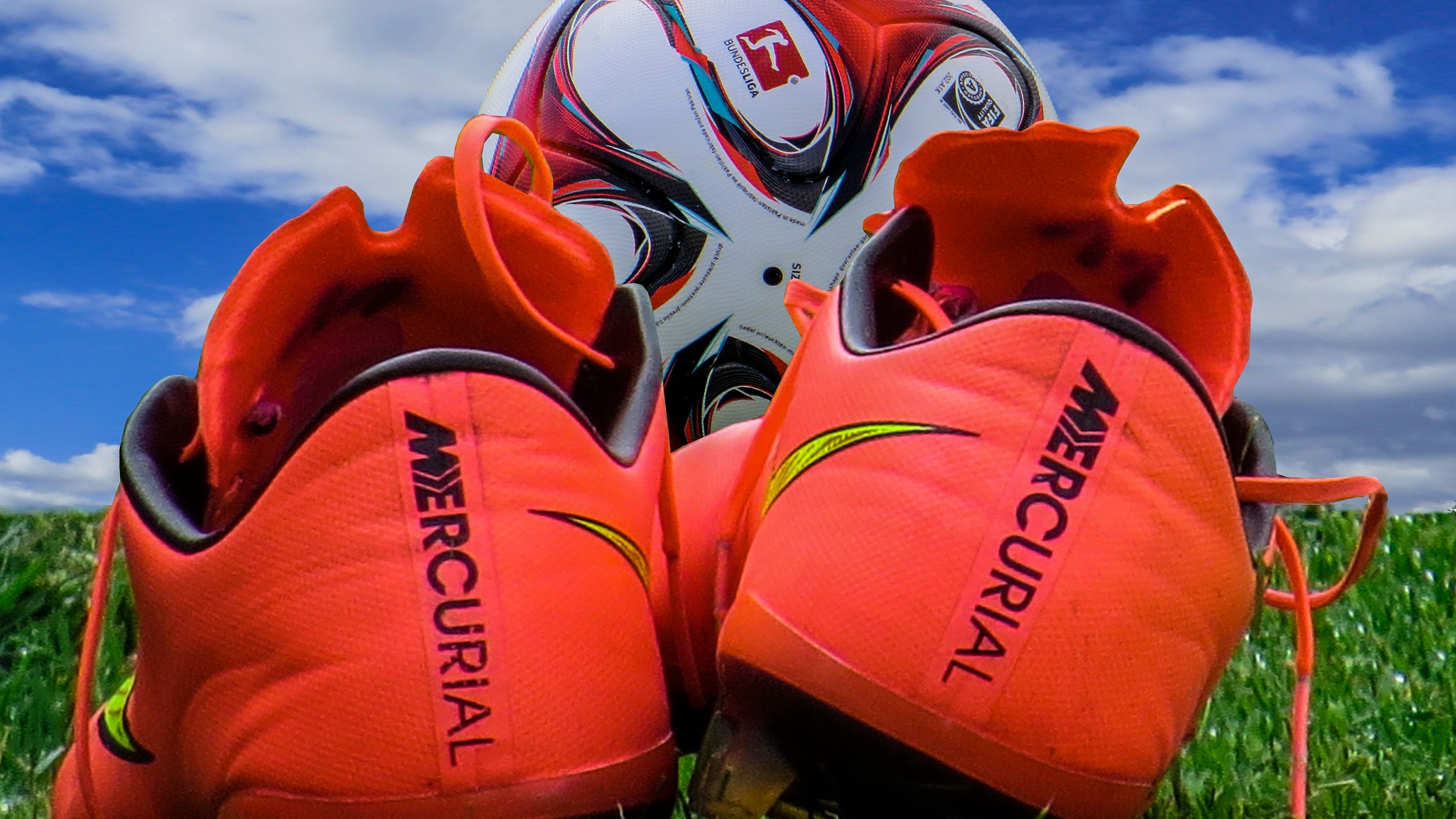 3840x2160 Wallpaper 4k cleats, football, ball 4k Wallpaper