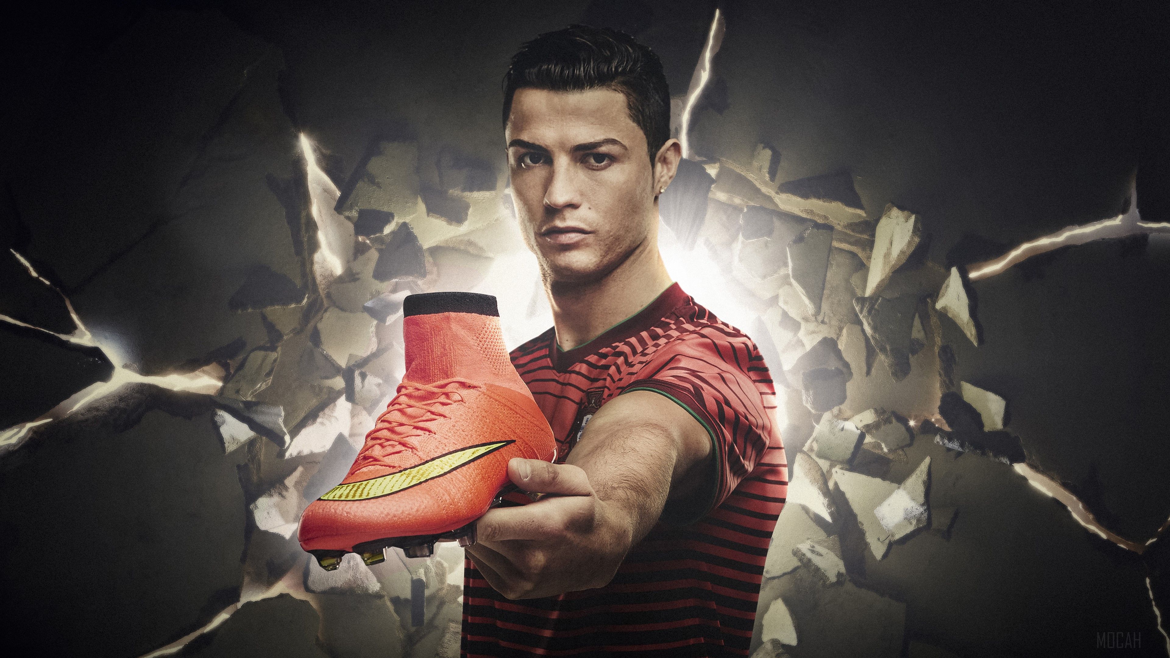3840x2160 Cristiano Ronaldo Nike Mercurial Football Boots 4k Gallery HD Wallpaper
