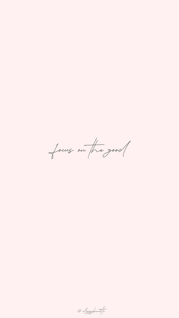 736x1308 Focus On Yourself Wallpaper