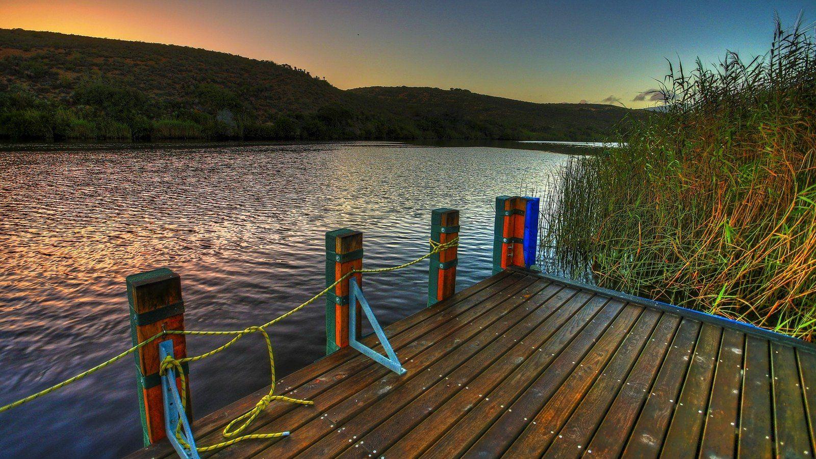 1600x900 Boat Dock Bay Wallpaper and Background Imagex900