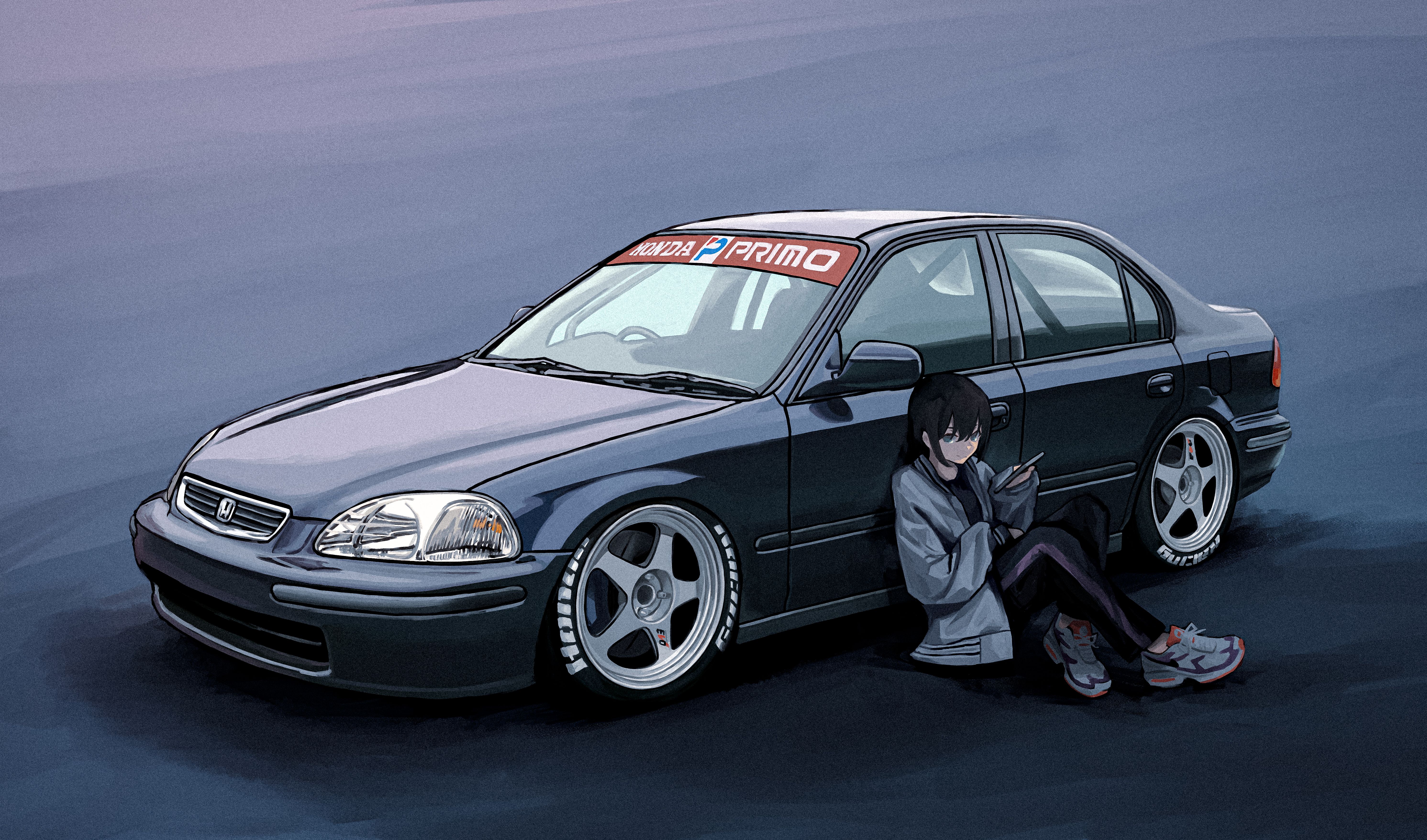5965x3513 Anime Girl 4k Ultra HD Wallpaper