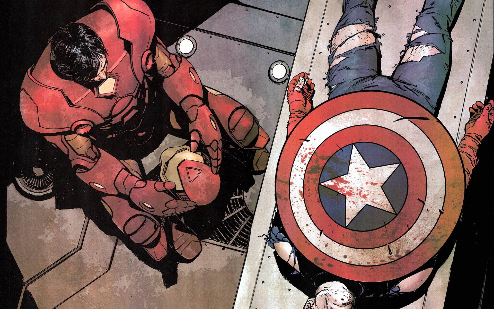 1920x1200 Marvel Civil War Wallpaper