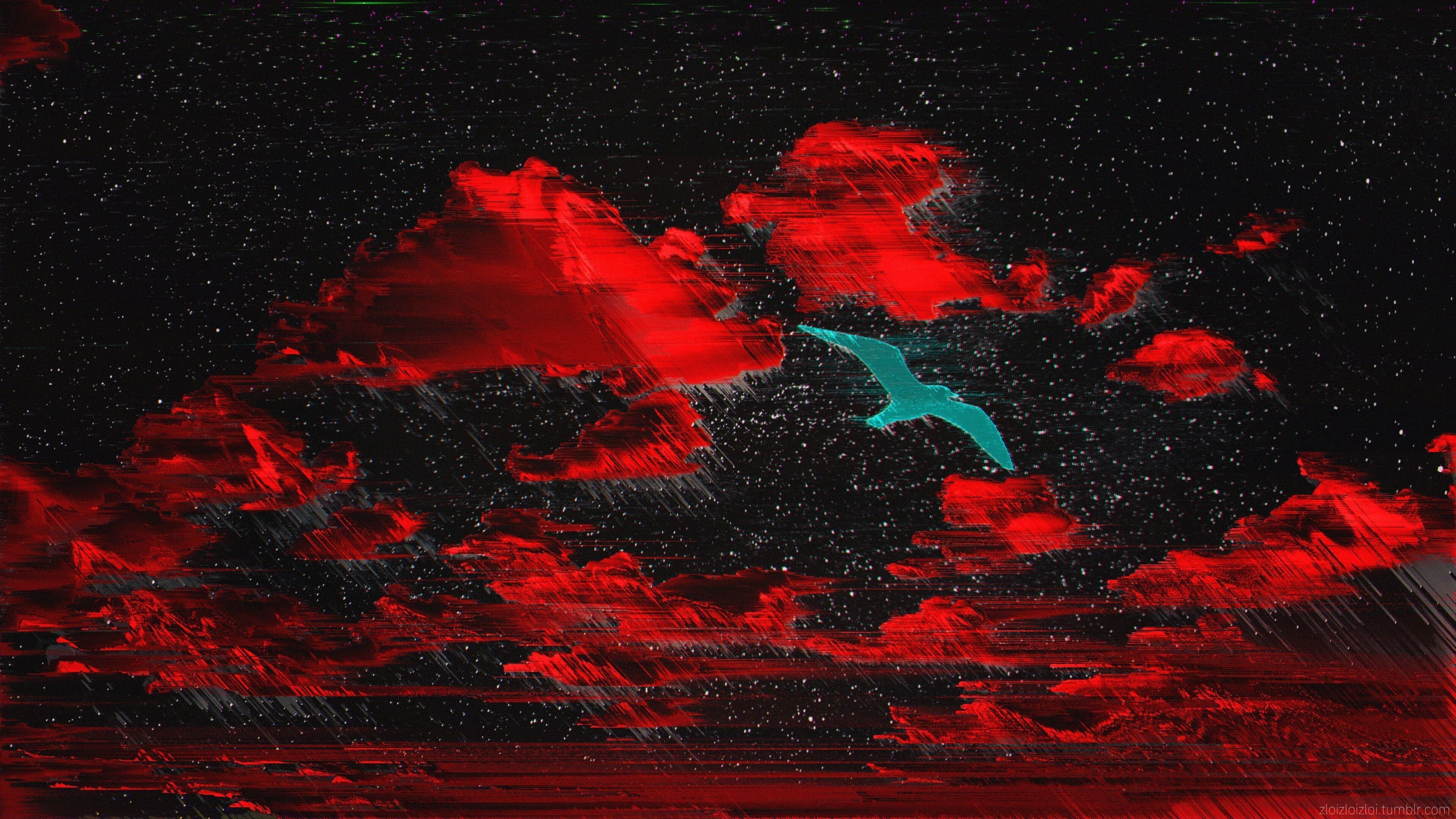 3840x2160 Glitch Wallpaper (image inside)