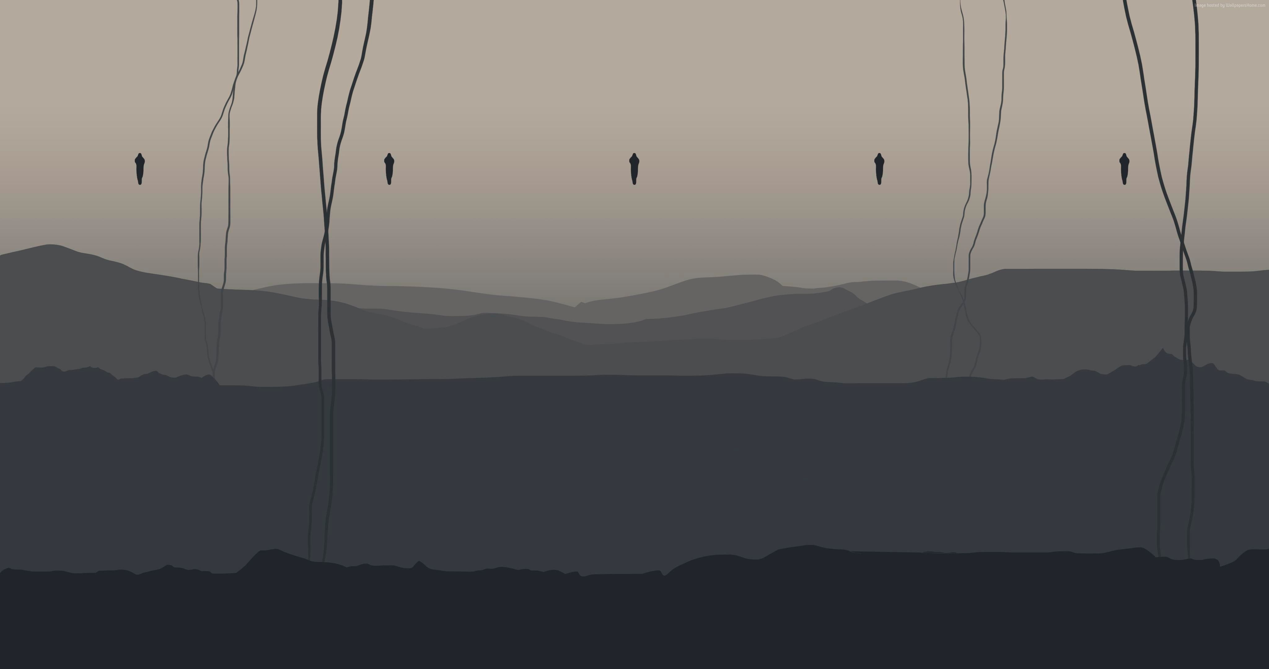 4096x2160 Death Stranding Wallpaper, Video Game Art, Hideo Kojima, Mountain, Sky
