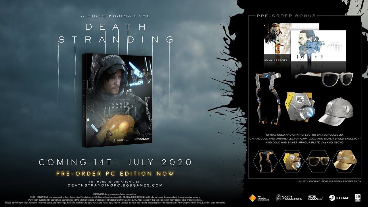 1280x720 Death Stranding Kojima Productions and 505 Games