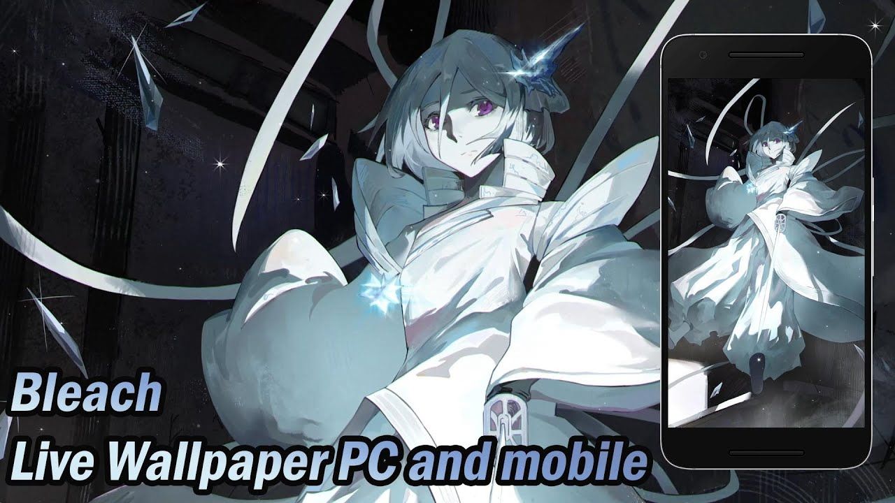 1280x720 Bleach TYBW Rukia Bankai [ Live Wallpaper Engine ] PC