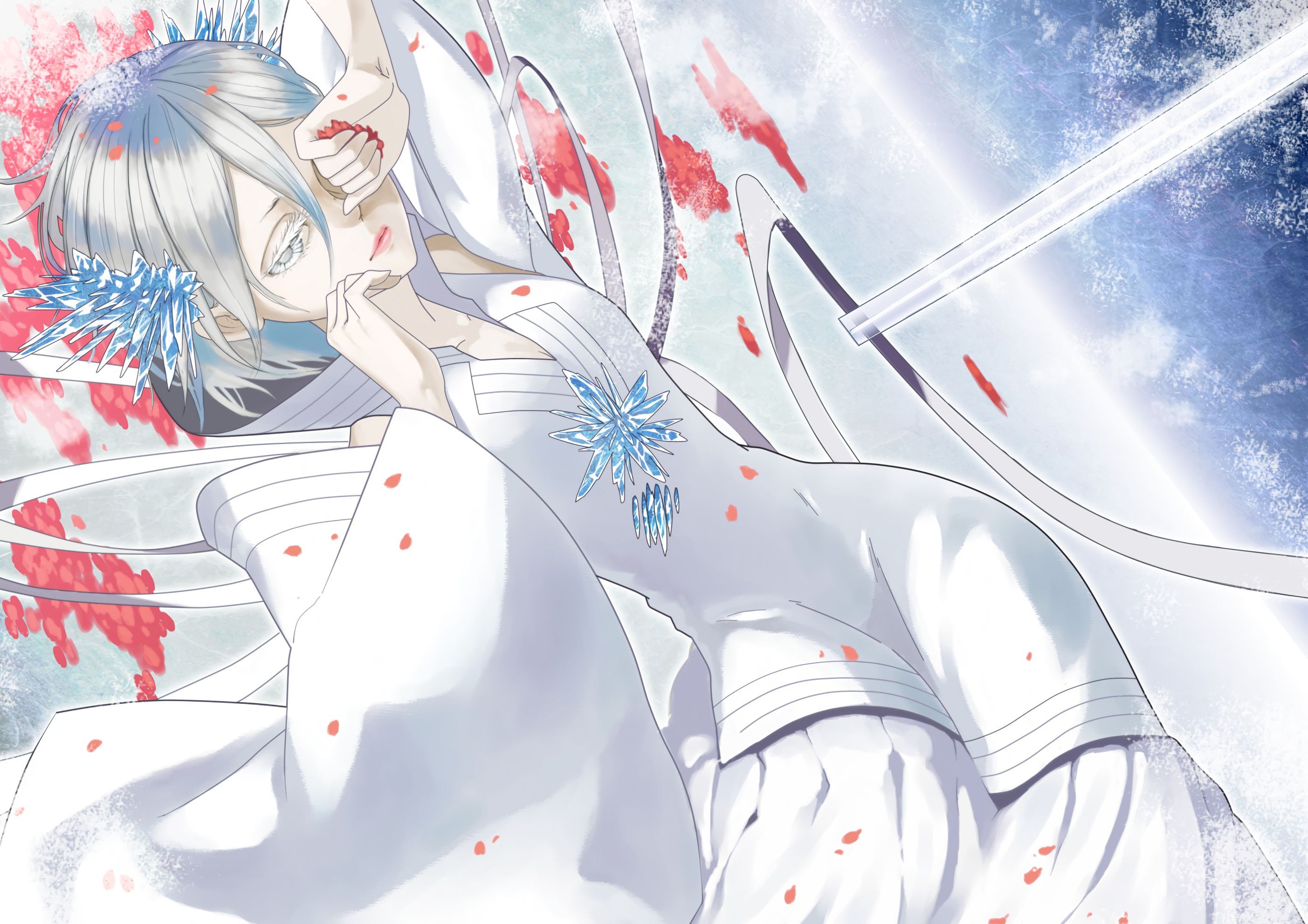 2806x1984 HD desktop wallpaper: Anime, Bleach, Rukia Kuchiki, Bankai download free picture