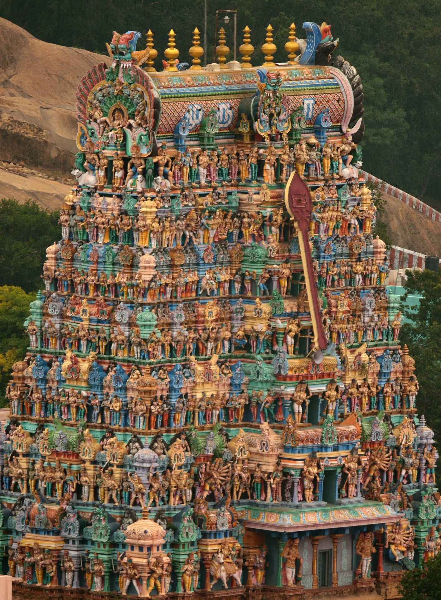 1414x1920 Murugan Temple Wallpaper