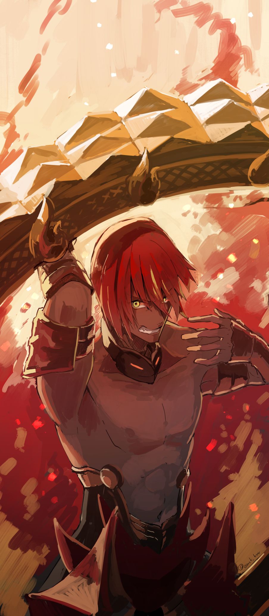 904x2065 ashwatthama (fate and 1 more) drawn