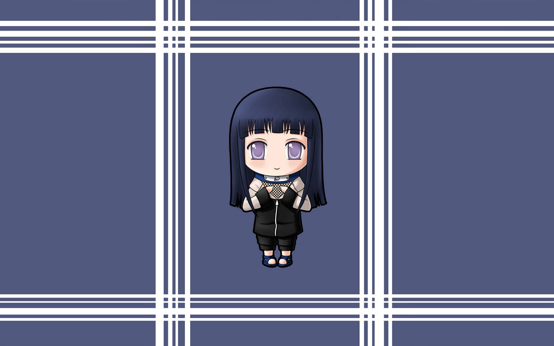 1920x1200 Download Minimalist Chibi Hinata Wallpaper