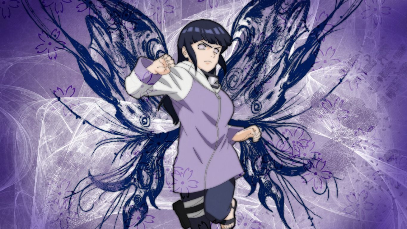 1366x768 Hinata Chibi Wallpaper