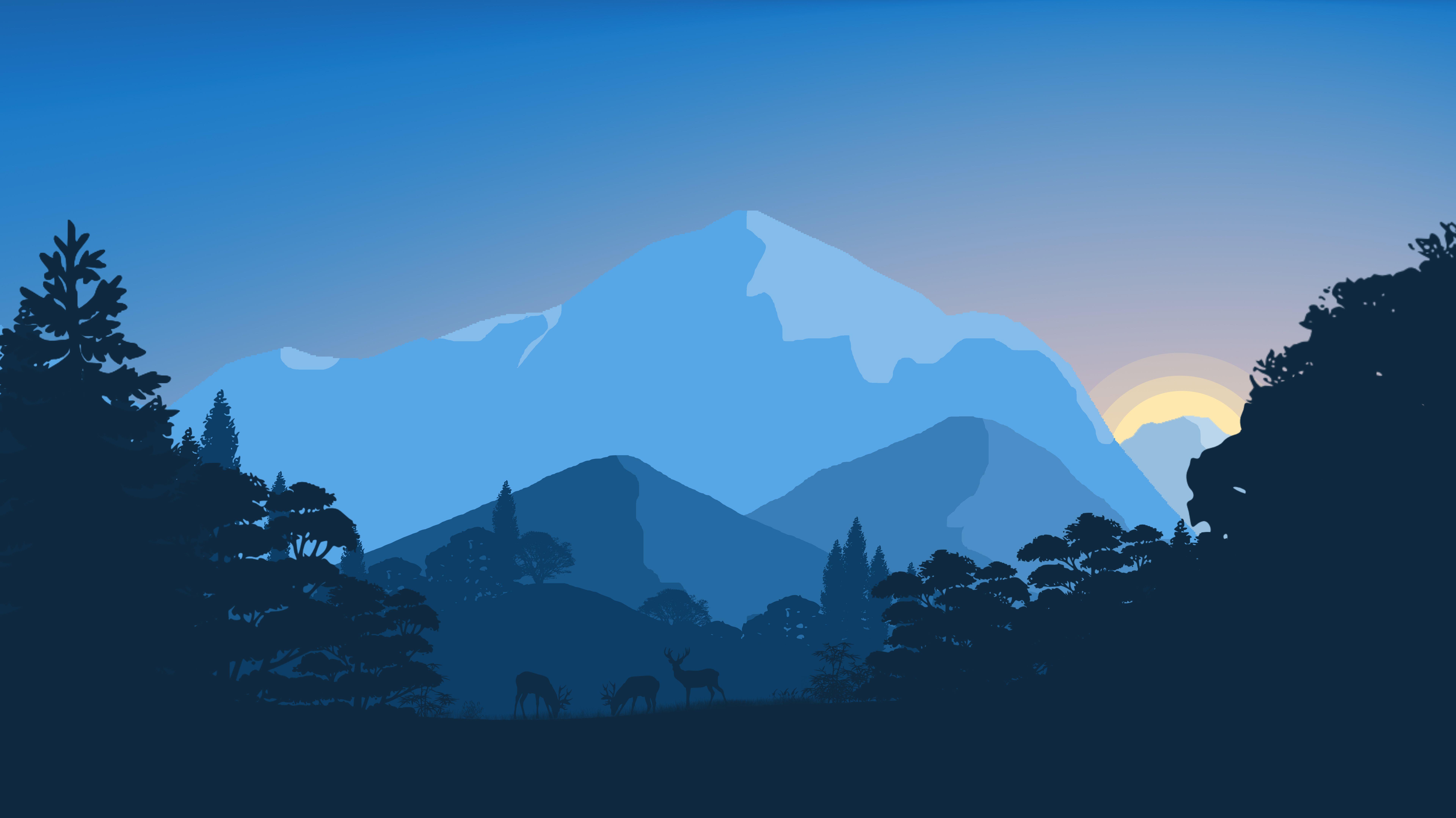 Minimalist Forest Wallpapers - ntbeamng