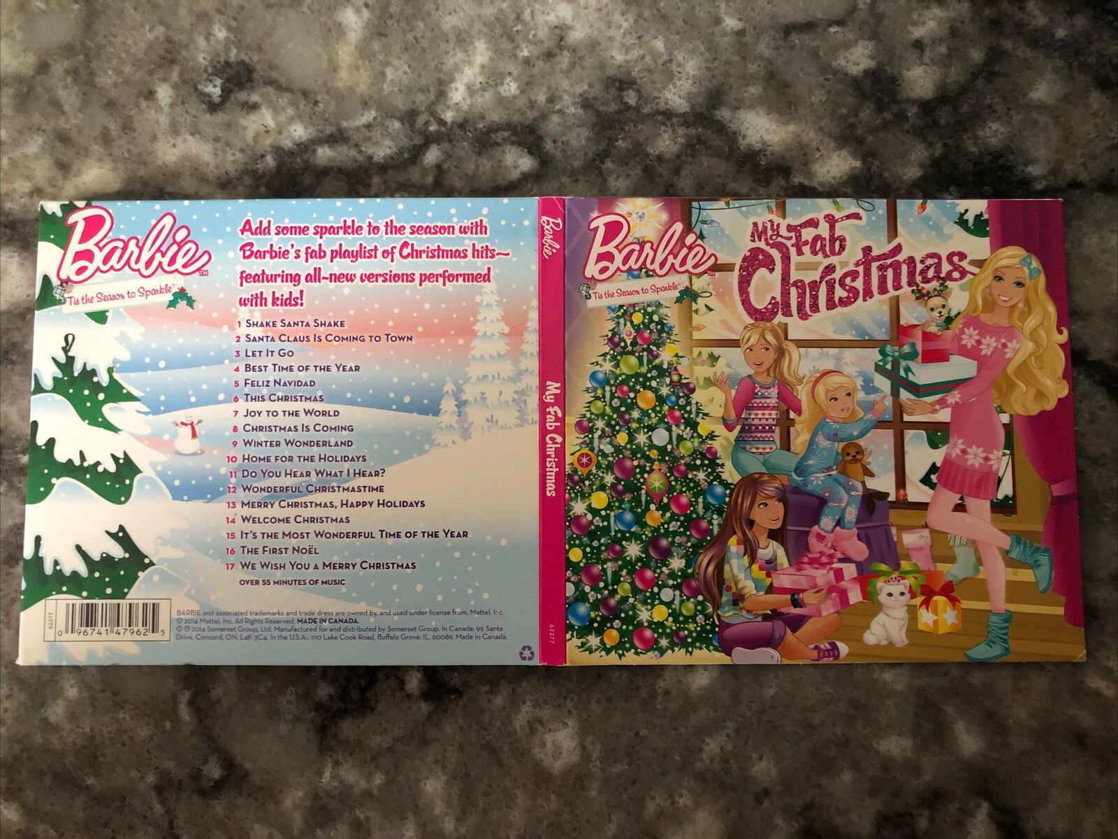 1600x1200 BARBIE FAB CHRISTMAS CD - 'TIS THE SEASON TO SPARKLE 96741479625
