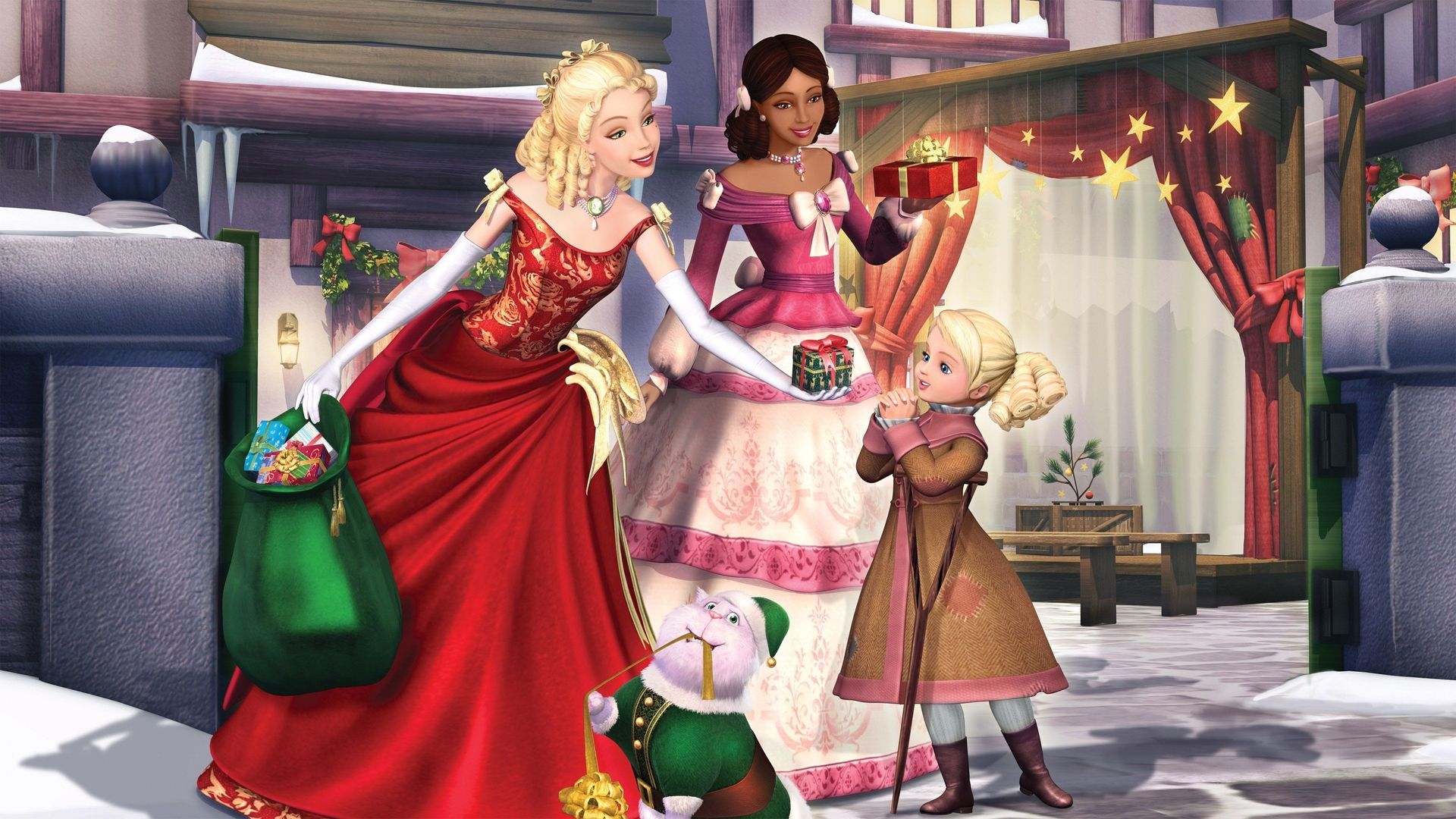 1920x1080 Barbie in 'A Christmas Carol' (2008) to Watch It Streaming Online