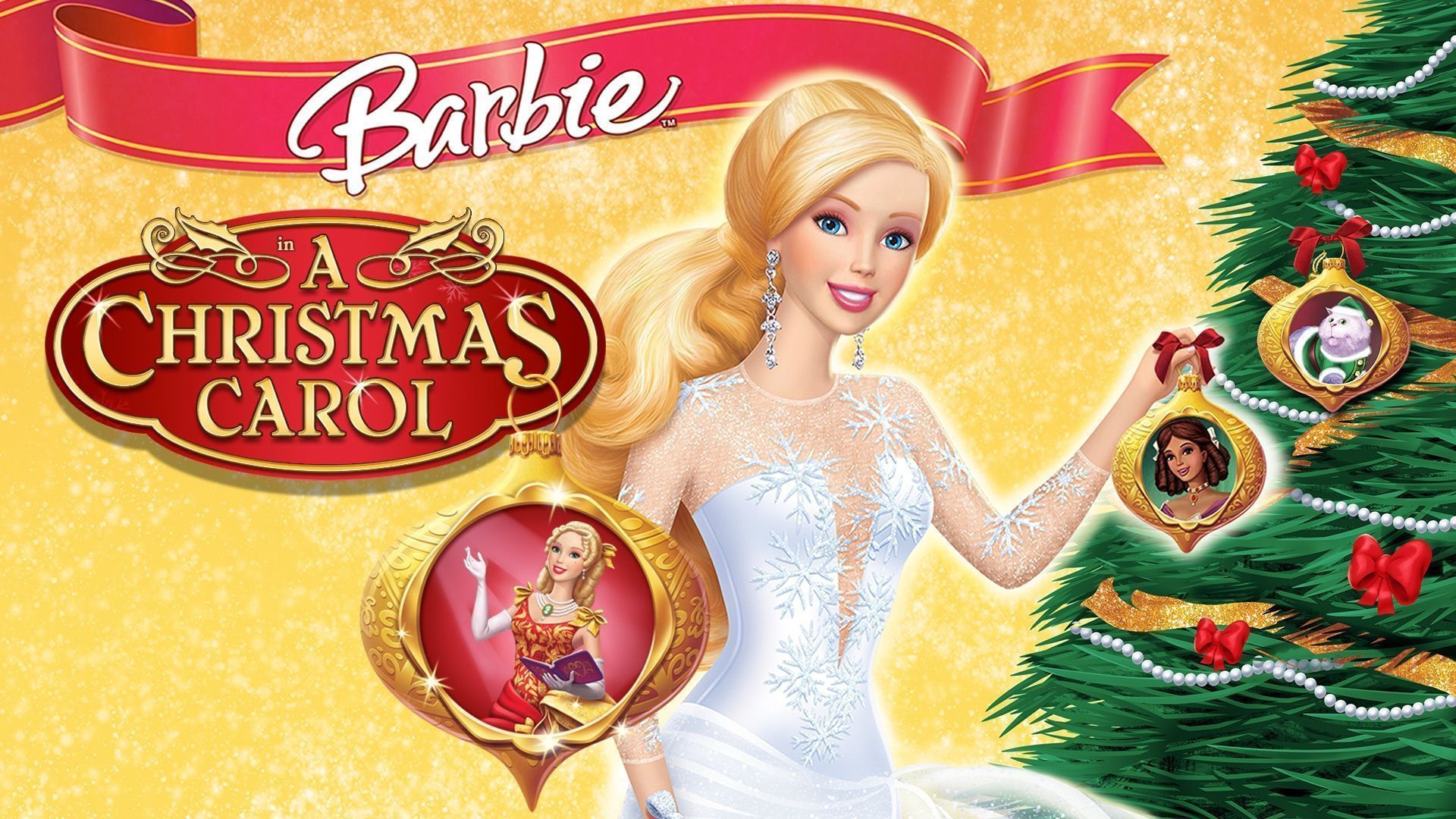 1920x1080 Barbie in A Christmas Carol (2008). Full HD 1080p