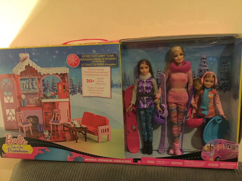 1024x768 Barbie Christmas Presents (mine and my daughters)