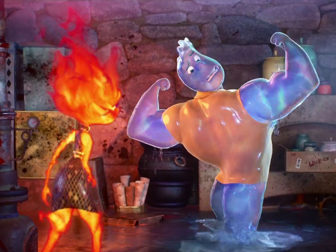 Pixar elemental picnob. Элементарно Эмбер.