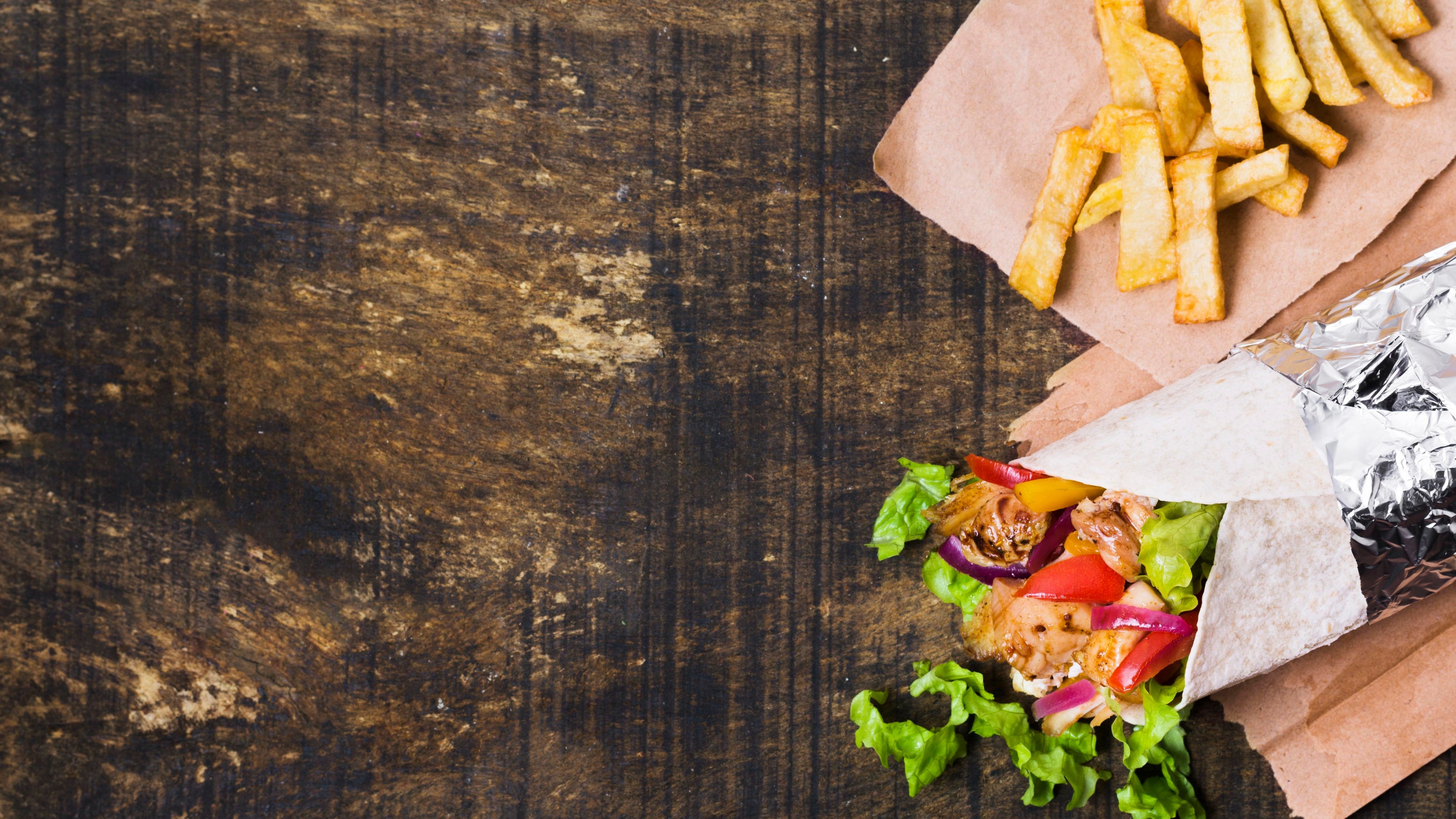 4622x2600 Doner Kebab 4K Gallery HD Wallpaper