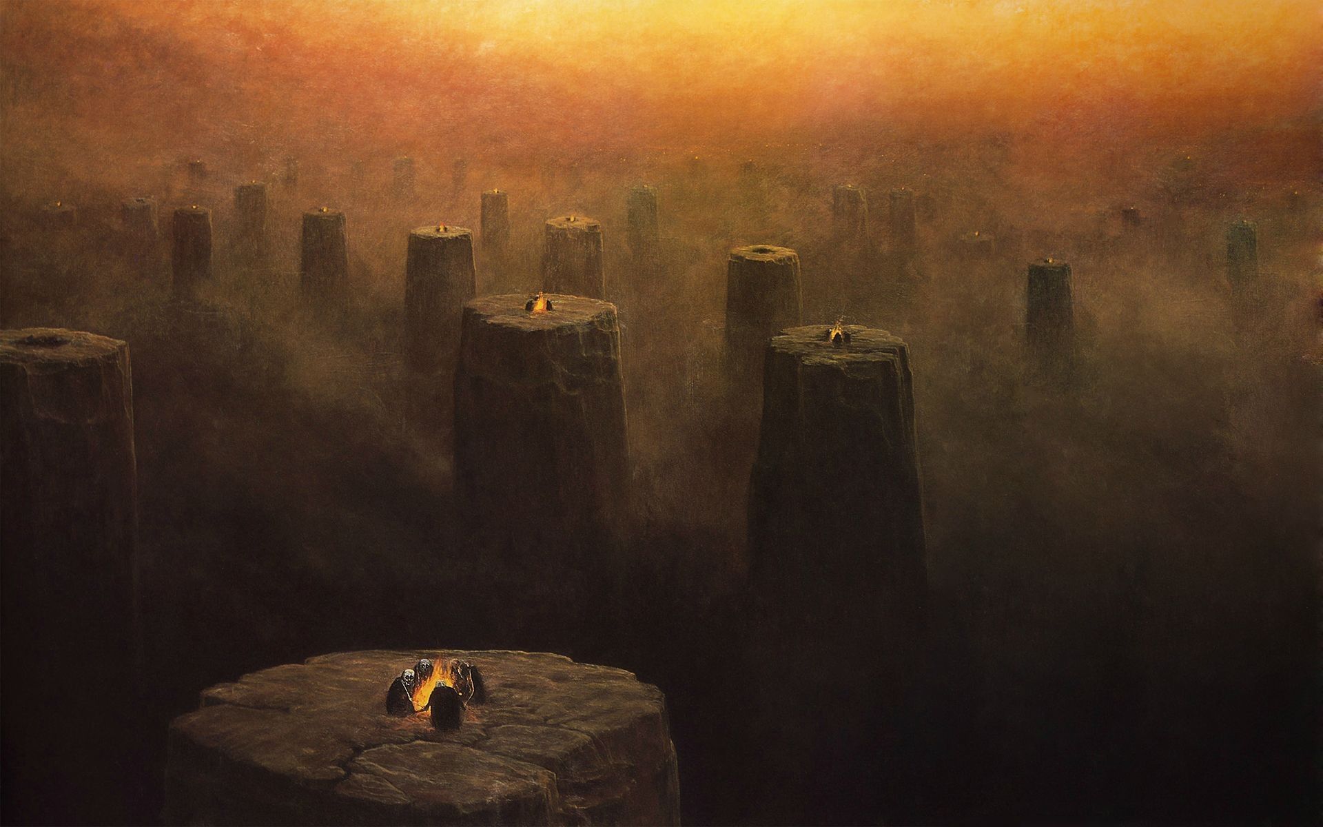 1920x1200 Zdzisław Beksiński 1080P, 2k, 4k HD wallpaper, background free download