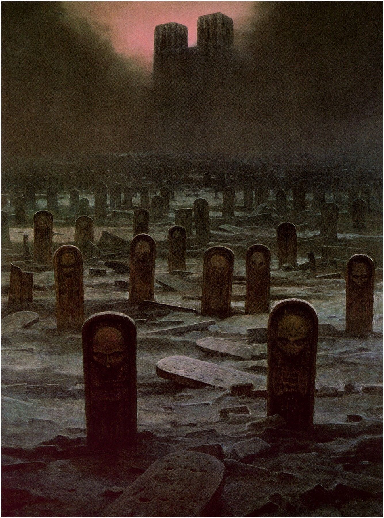 1335x1800 Zdzisław Beksiński 1080P, 2k, 4k HD wallpaper, background free download