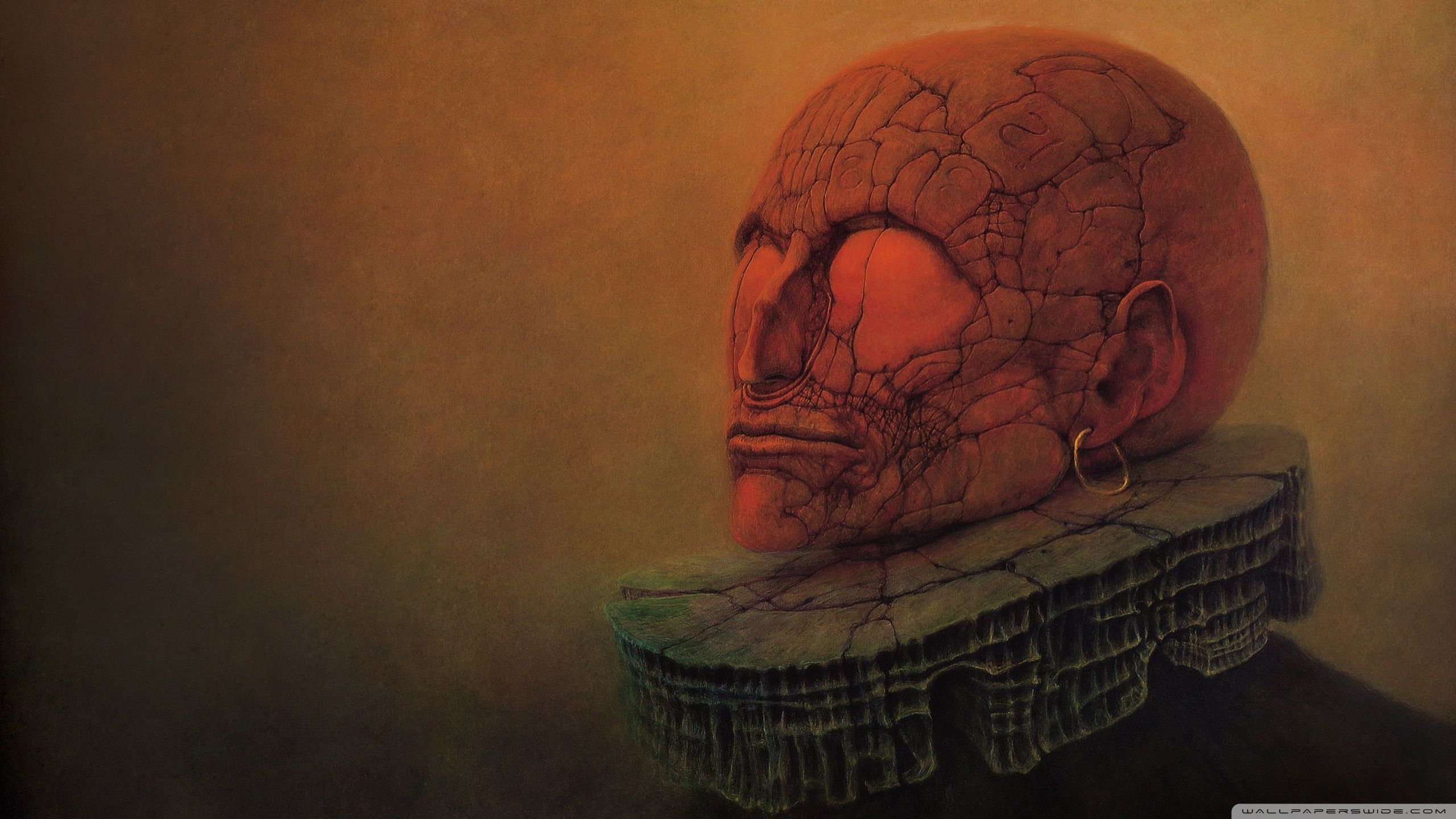 2560x1440 Zdzislaw Beksinski Noble Ultra HD Desktop Background Wallpaper for 4K UHD TV : Widescreen & UltraWide Desktop & Laptop : Tablet