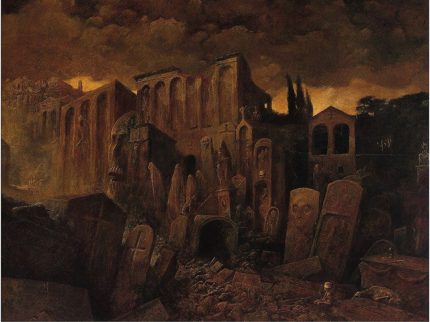 1440x1079 Dark Creepy Wallpaper