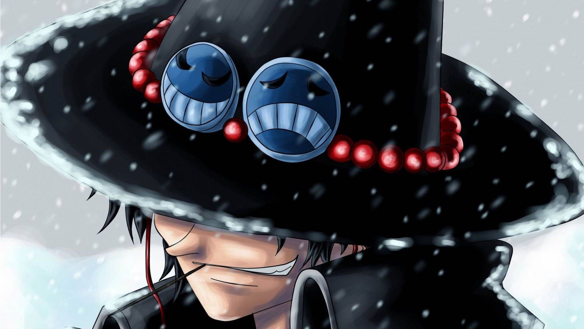 1920x1080 Download Anime Profile Ace Black hat Wallpaper
