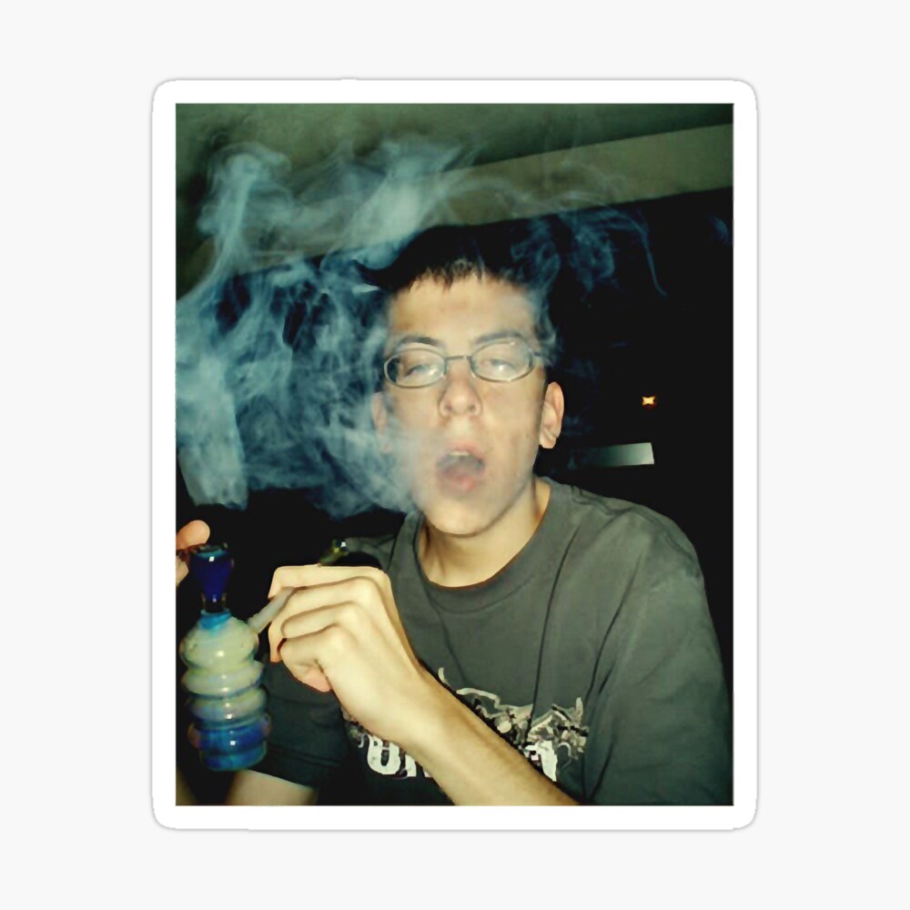 1000x1000 mclovin smoking weed Photographic Print