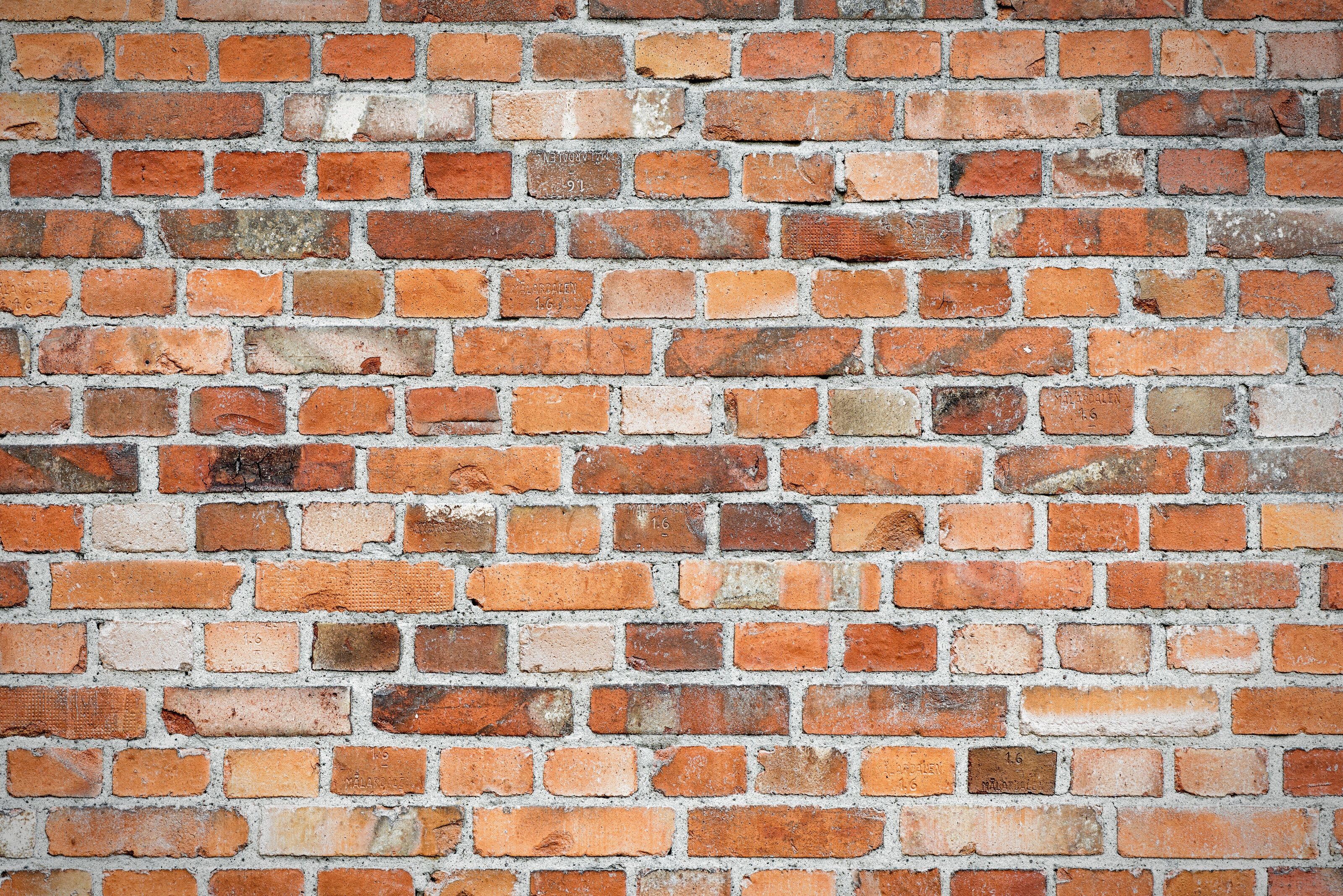 3200x2135 Old Weathered Red Brick Wallpaper Mural Your Way