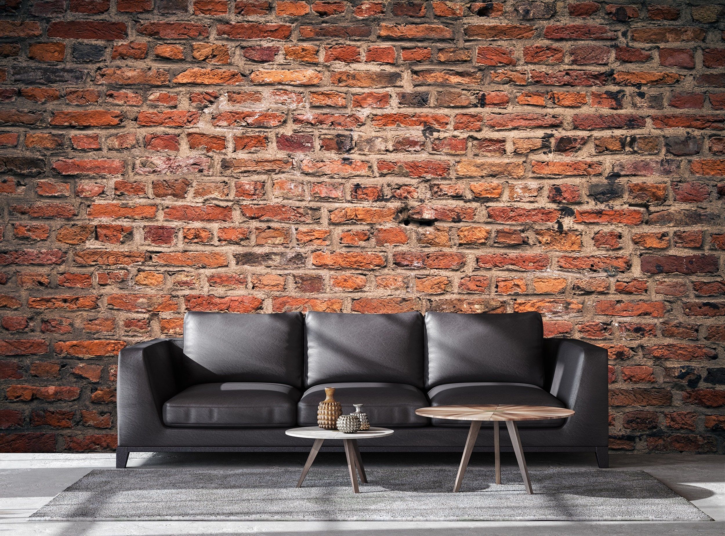 2500x1850 Old Brick Wallpaper Rustic Country Industrial Stone Texture