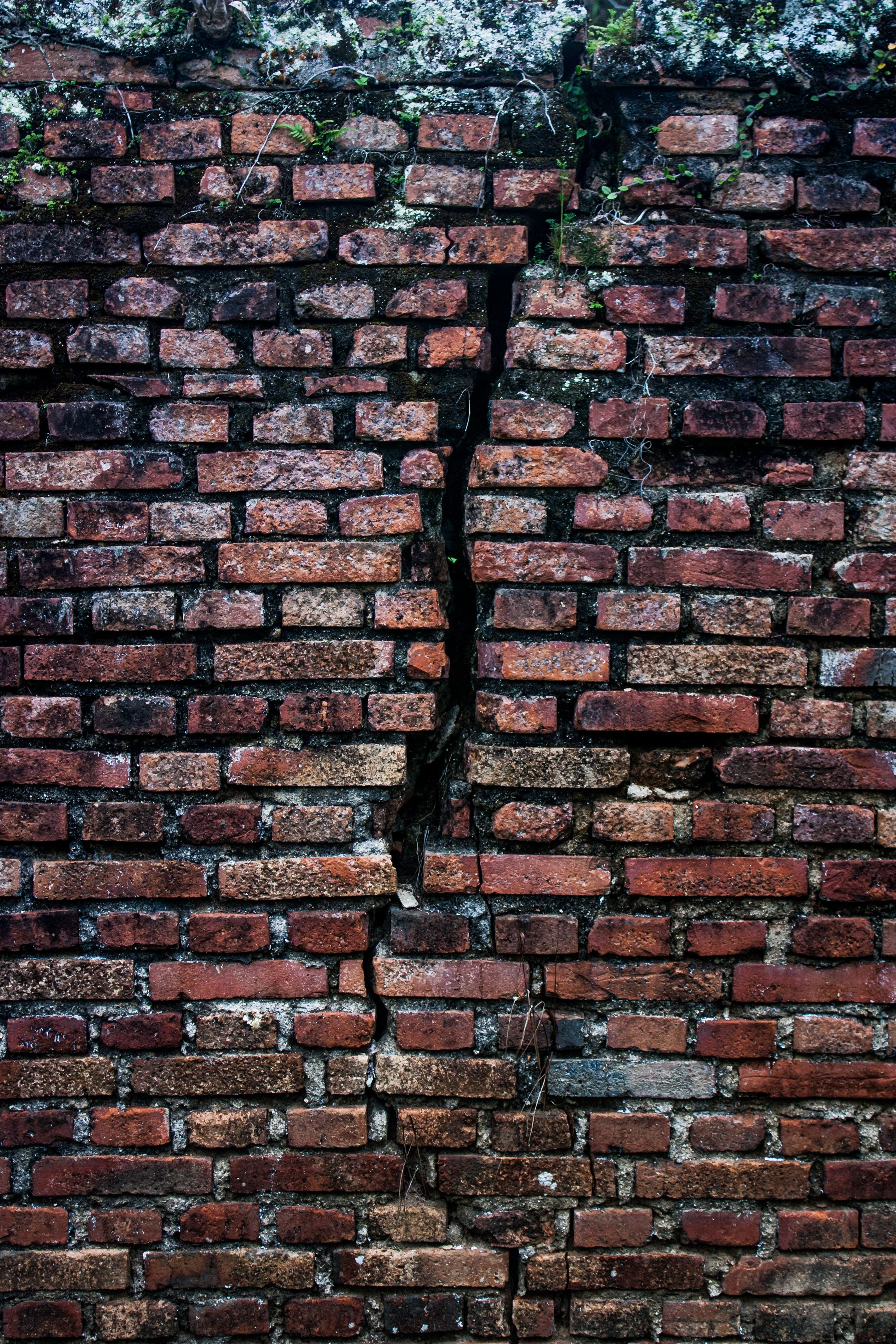 2845x4267 White Brick Wall · Free