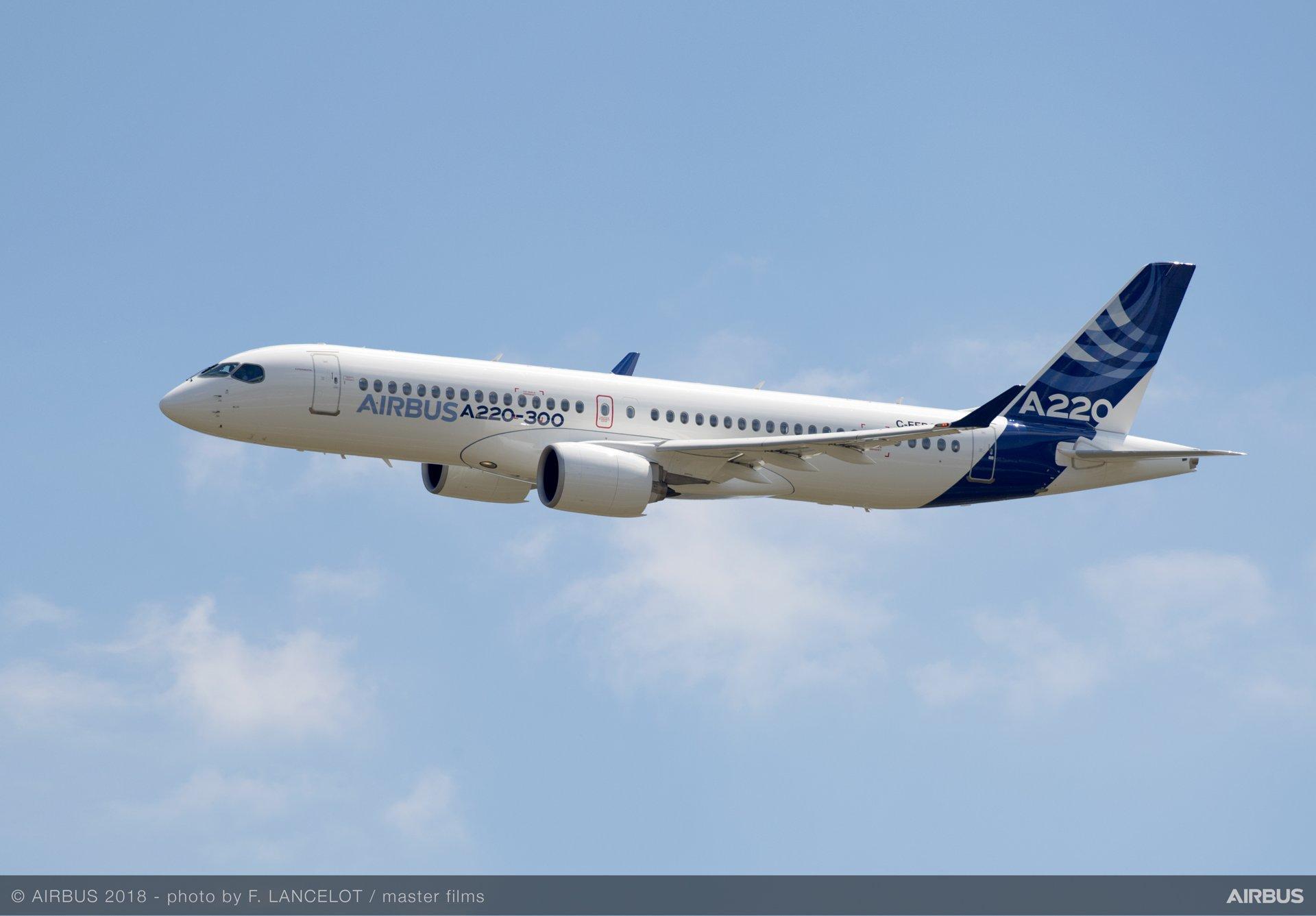 1920x1337 Airbus A220 Wallpaper