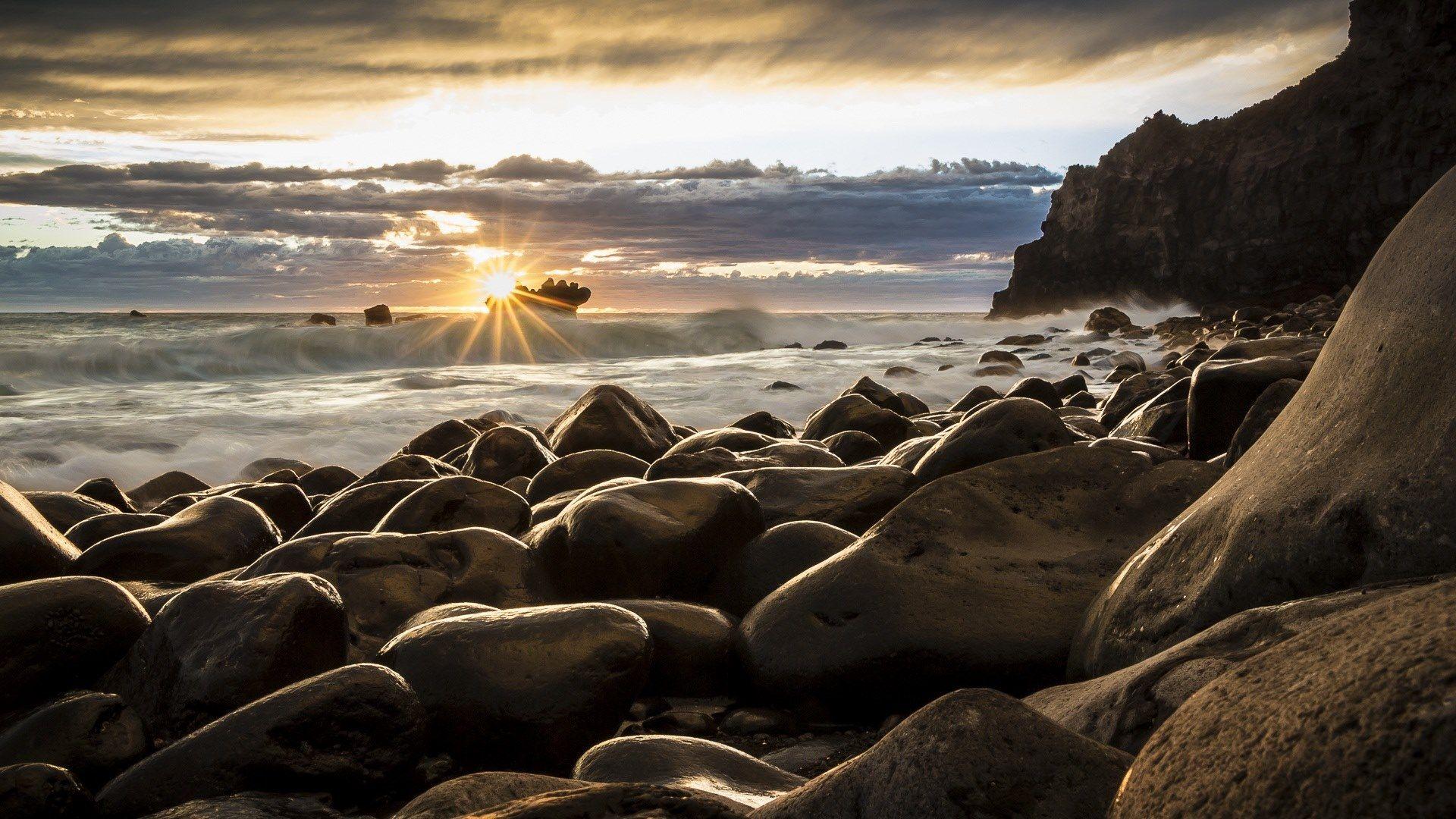 1920x1080 sunrise #seascape #new zealand #sunrise landscape wallpaper