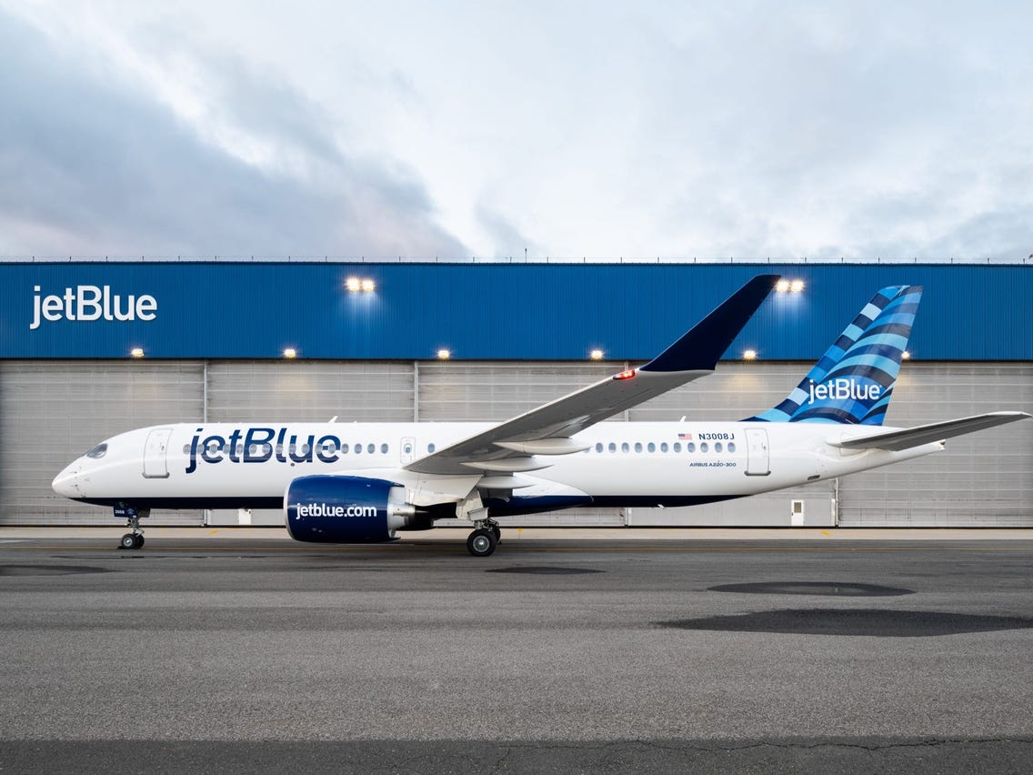 1136x852 JetBlue Unveils Brand New Airbus A220 Cabin; Tour, Photo, Details