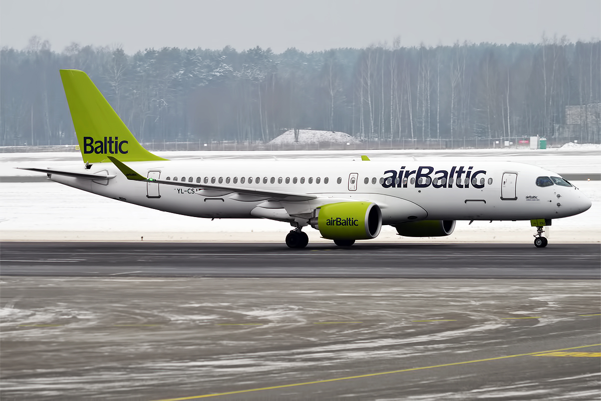 1200x800 Air Baltic, YL CSJ, Airbus A220