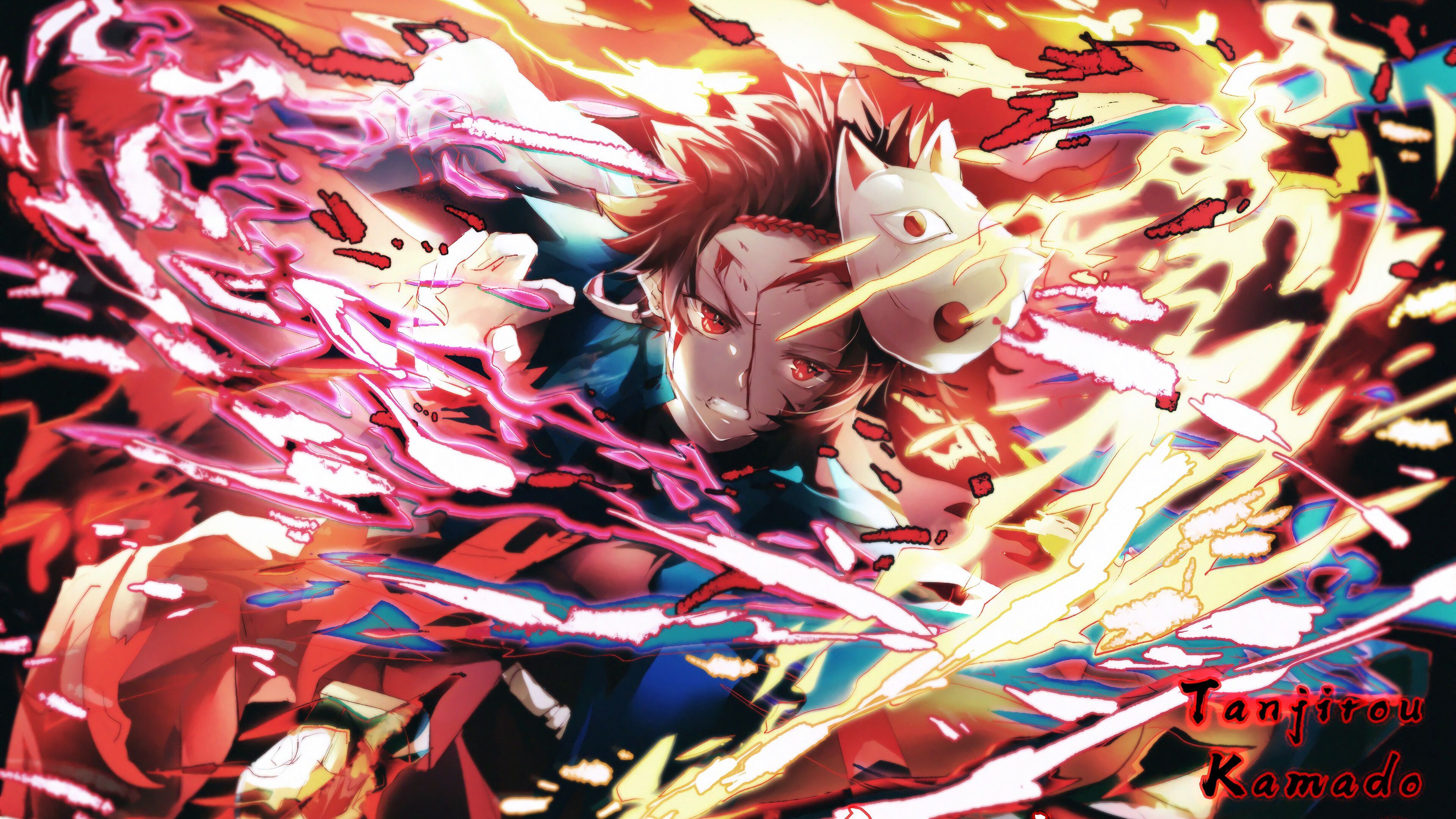 3840x2160 Free download 307263 Tanjiro Flame Mask Kimetsu no Yaiba 4K Rare Gallery [3840x2160] for your Desktop, Mobile & Tablet. Explore Tanjiro 4k Desktop WallpaperK Wallpaper, 4K Wallpaper, Wallpaper 4K
