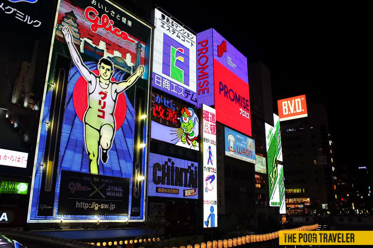 1200x800 Snapshot: The Glico Man of Dotonbori, Japan. The Poor Traveler Itinerary Blog