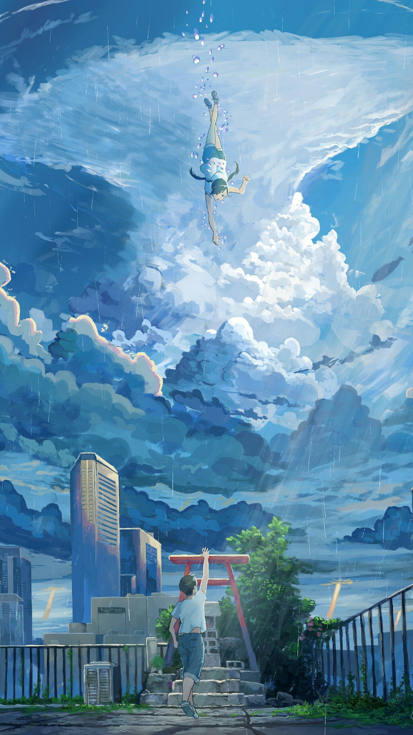1440x2560 Weathering With You Phone Wallpaper by 藤どら
