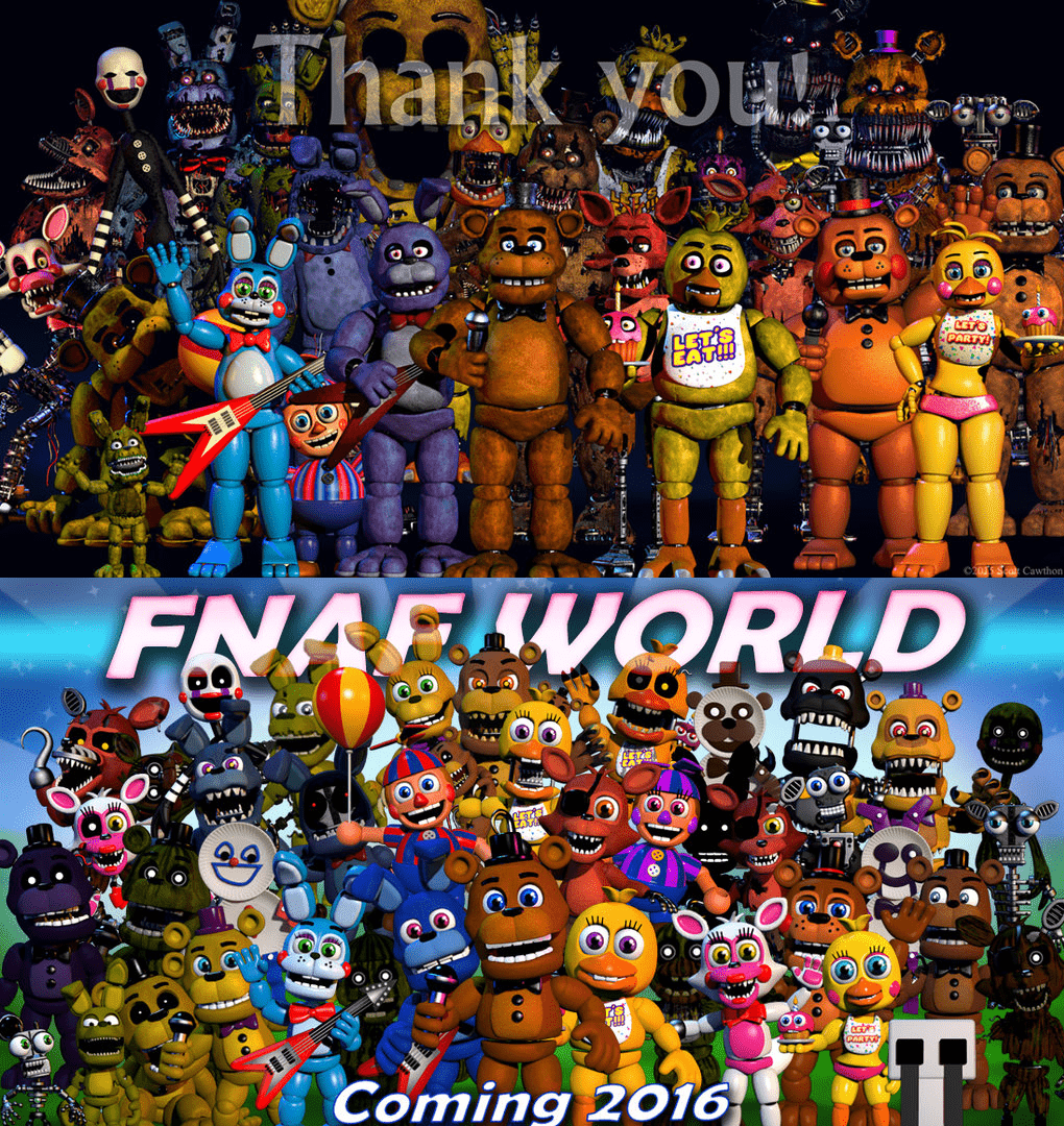 1020x1080 Free download From Thank You to FNAF World by HetaliaLove100 on [1020x1080] for your Desktop, Mobile & Tablet. Explore FNAF Thank You Wallpaper. Thank You Wallpaper, Thank You Wallpaper