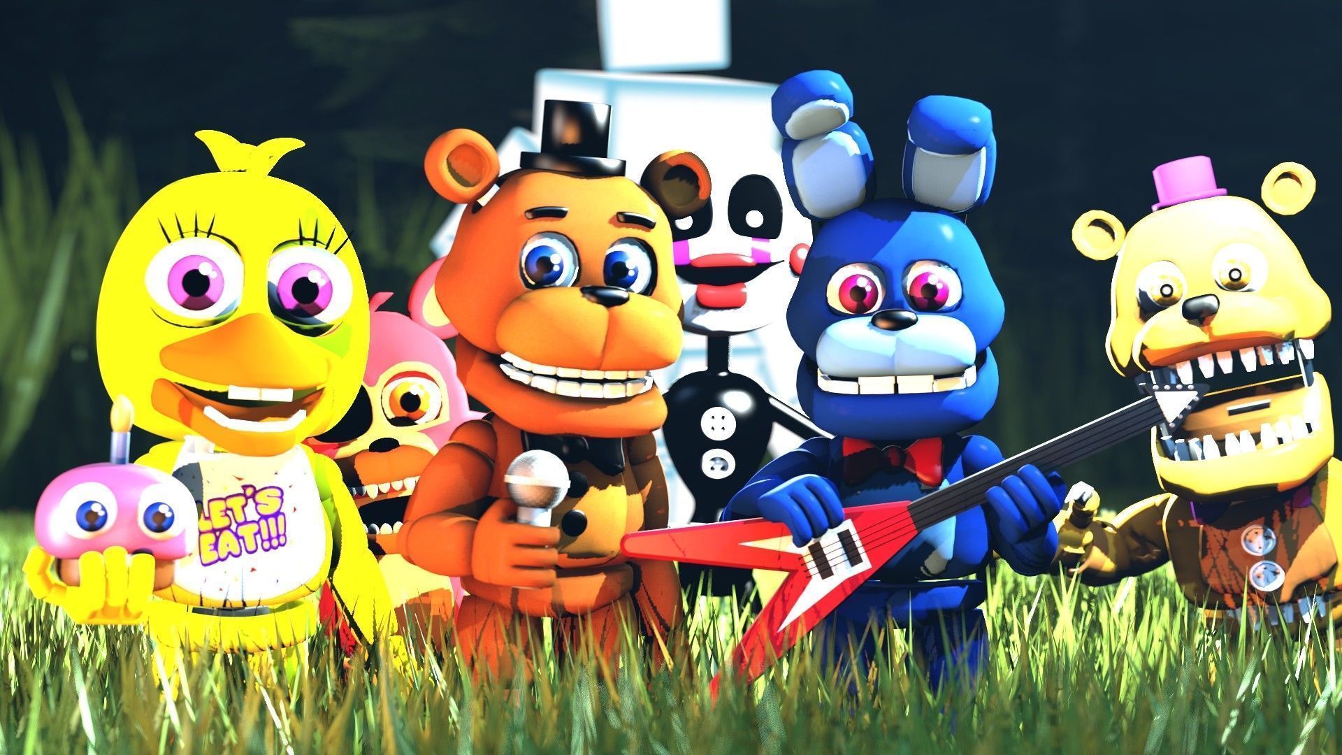 Five Nights at Freddy's FNaF World #4K #wallpaper #hdwallpaper #desktop