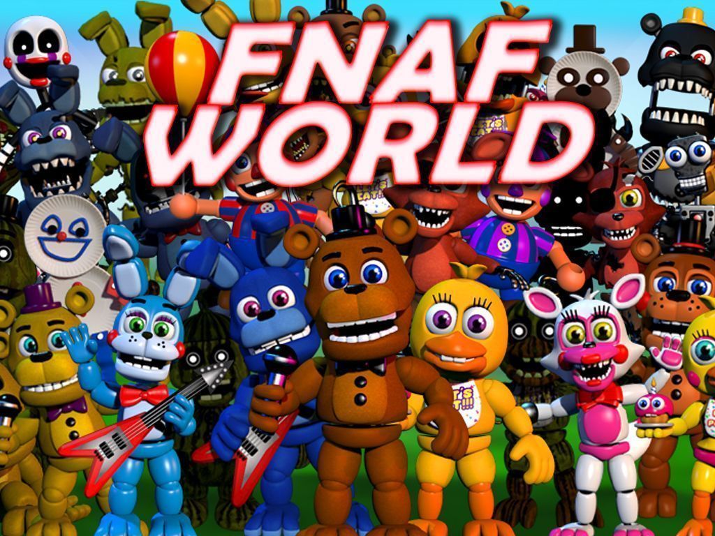 fnaf world wallpaper by Plushtrap_ - Download on ZEDGE™