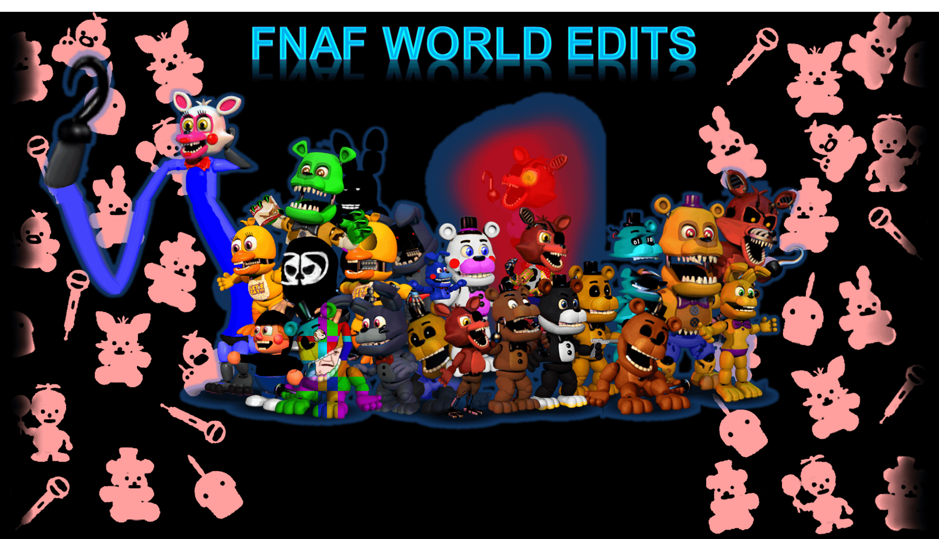 Five Nights at Freddy's FNaF World #4K #wallpaper #hdwallpaper #desktop