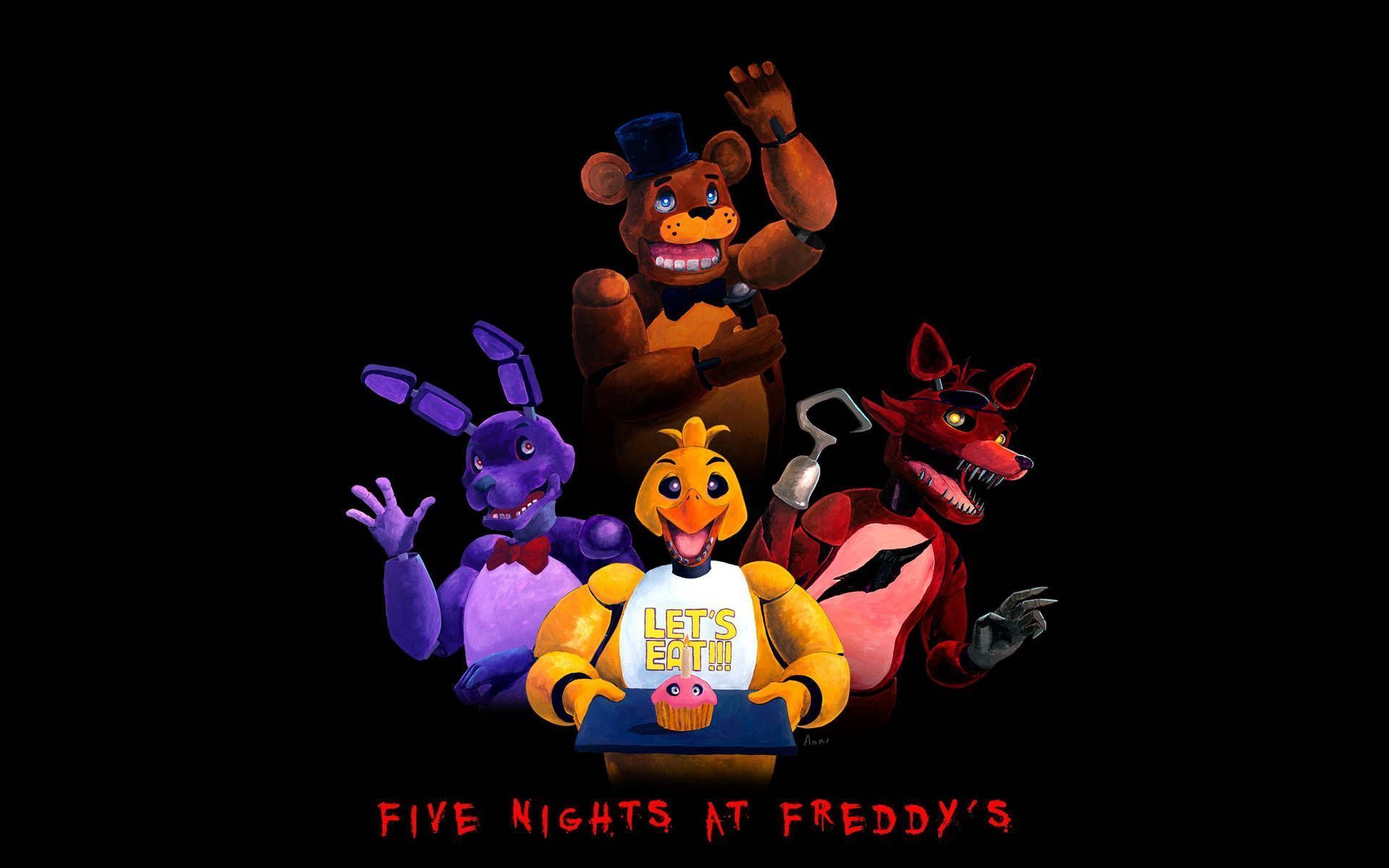 Five Nights at Freddy's FNaF World #1080P #wallpaper #hdwallpaper #desktop